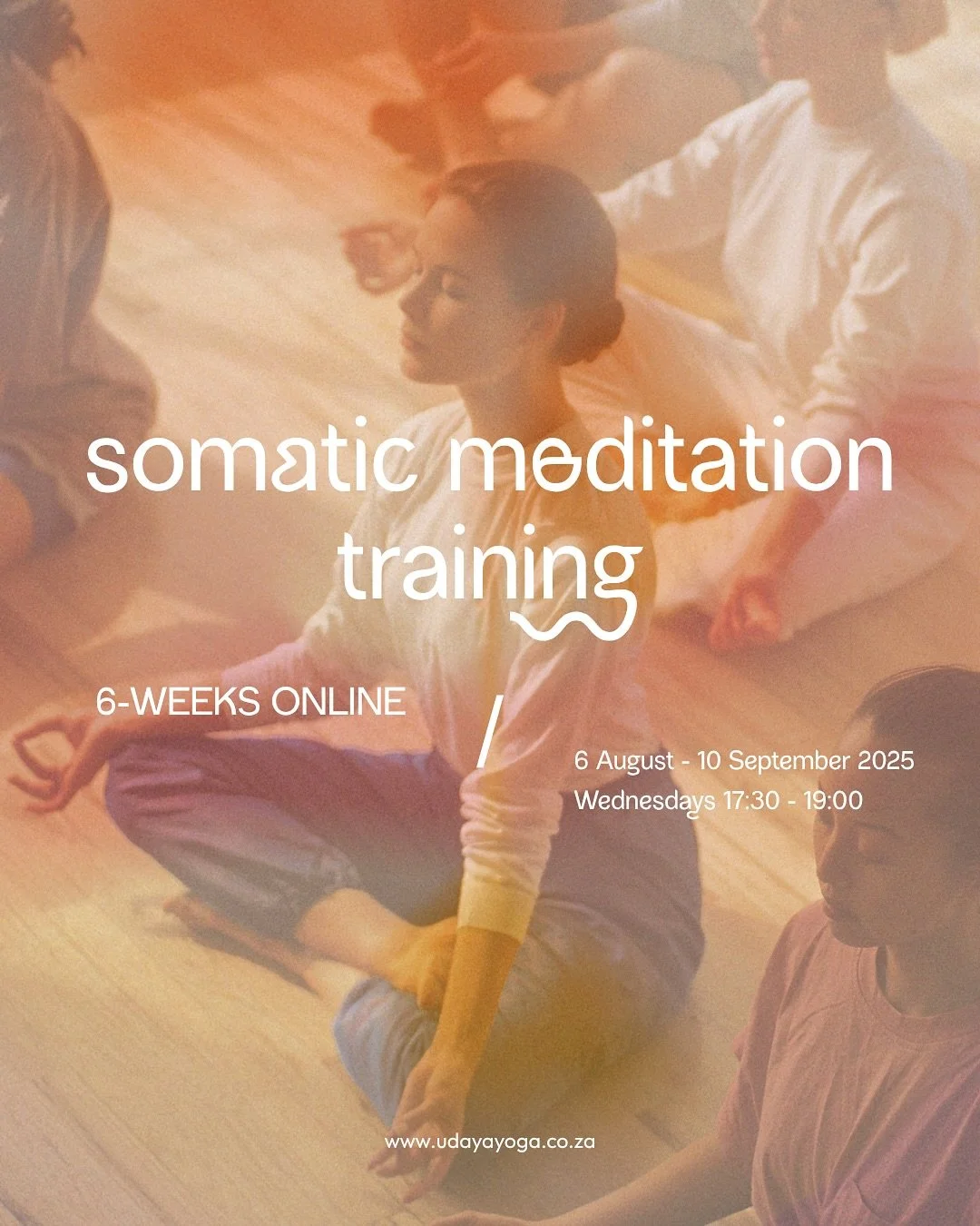 Somatic Meditation Training A return to the body. A different kind of stillness.
Unlike traditional meditation, somatic meditation doesn&rsquo;t ask you to silence your thoughts or transcend your body. It invites you to listen, to tune into the subtl