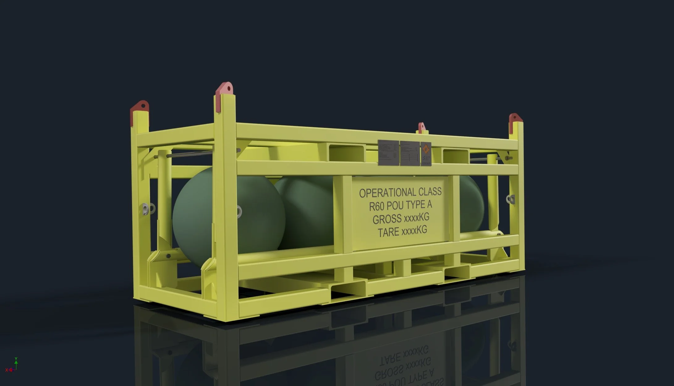 Structural Design of Pig Sphere Transport Frames to DNVGL-ST-E273