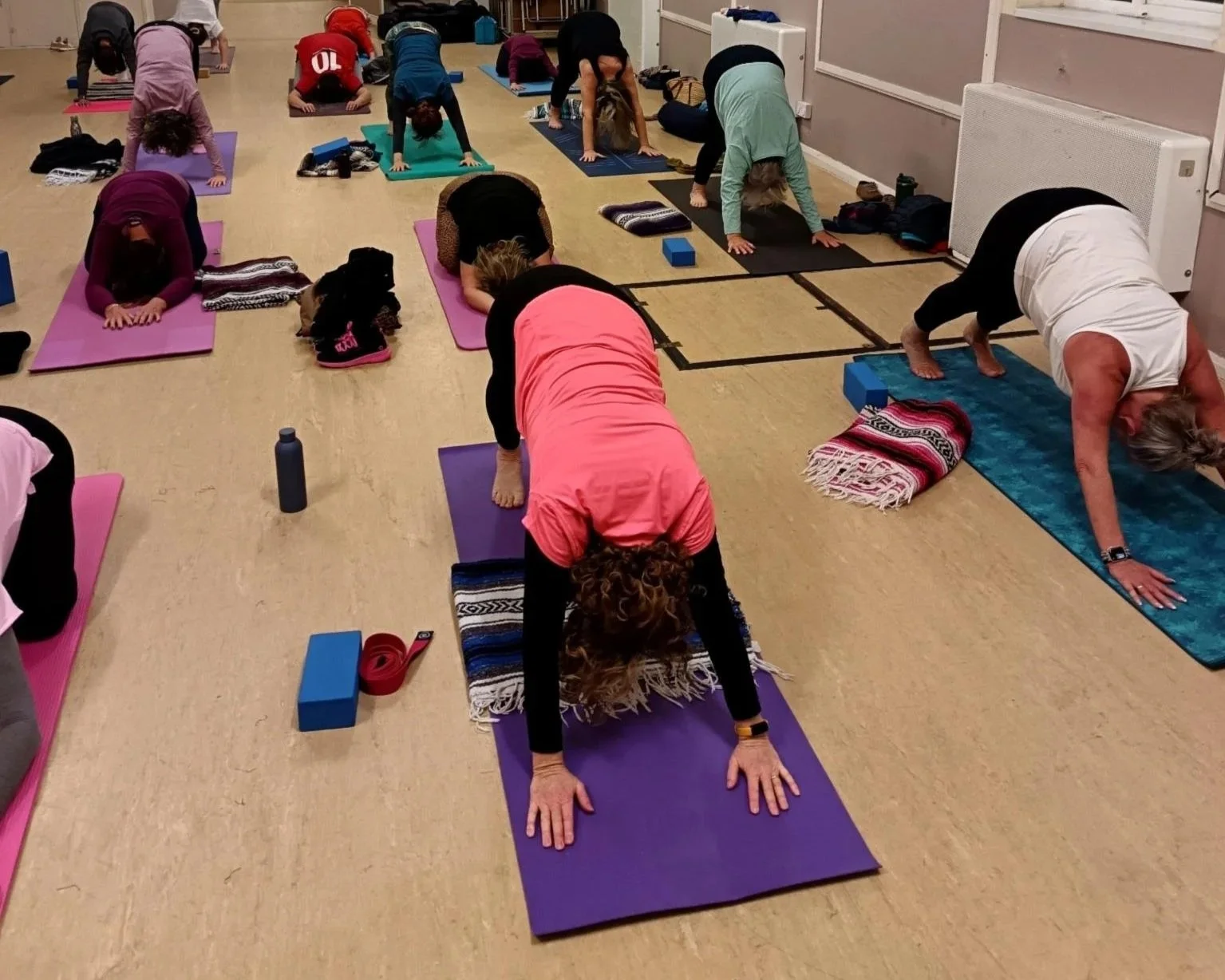 Yoga Students in Saltdean