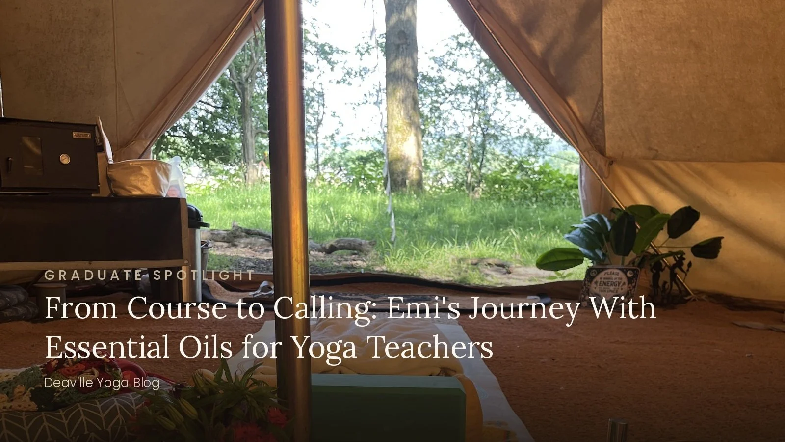 From Course to Calling: Emi's Journey With Essential Oils for Yoga Teachers