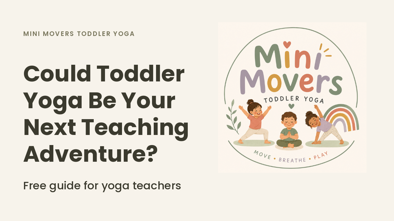 Could Toddler Yoga Be Your Next Adventure?