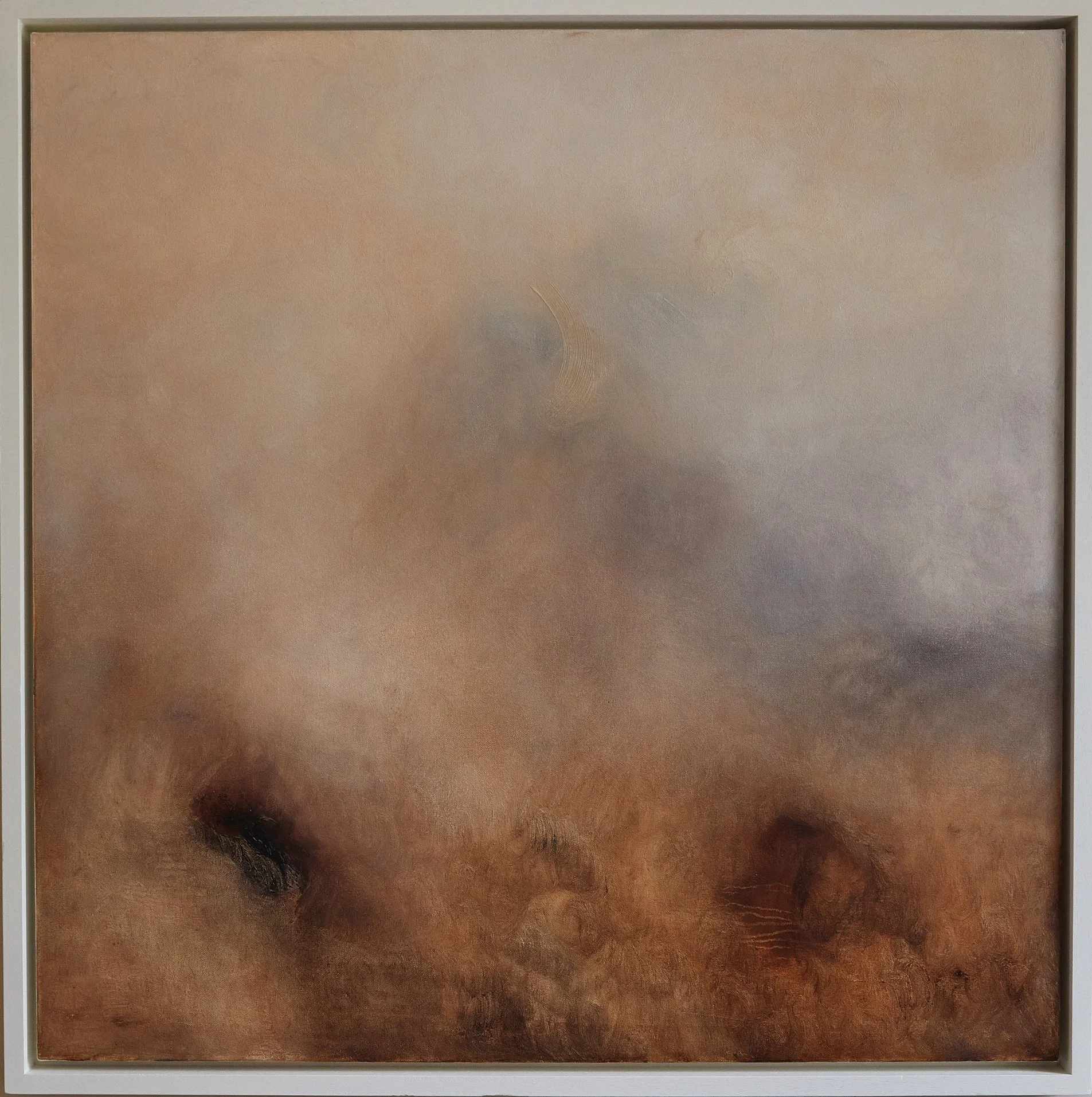 'Beginnings Don't Exist', 100 x 100cm