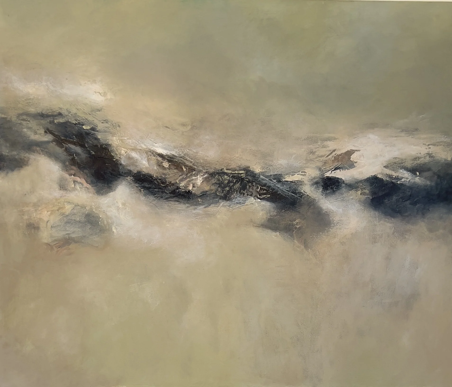 'Count Me In', 100 x 150cm, Oil on 
Canvas £3,750