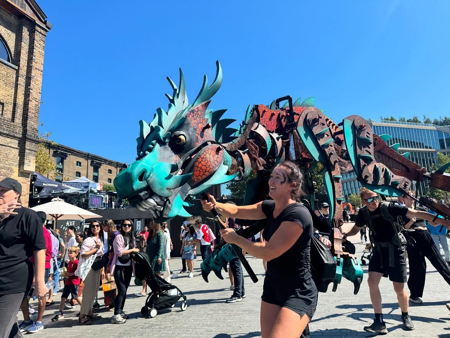 Check out Brimstone - walking the streets of King’s Cross Summer Sounds.  If we are lucky he will be back with us a few times today! Folk Family Sunday!