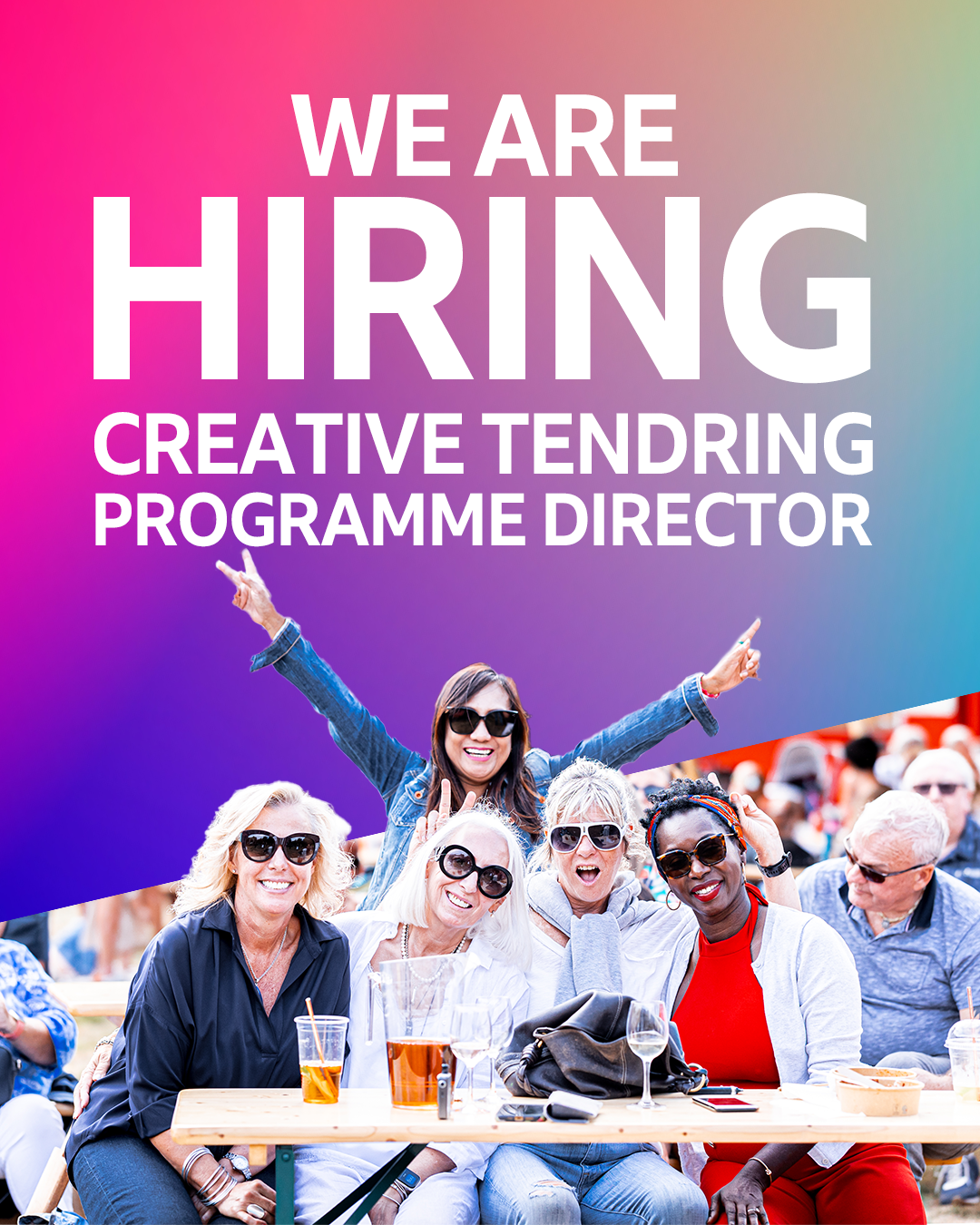 We Are Hiring: Creative Tendring Programme Director