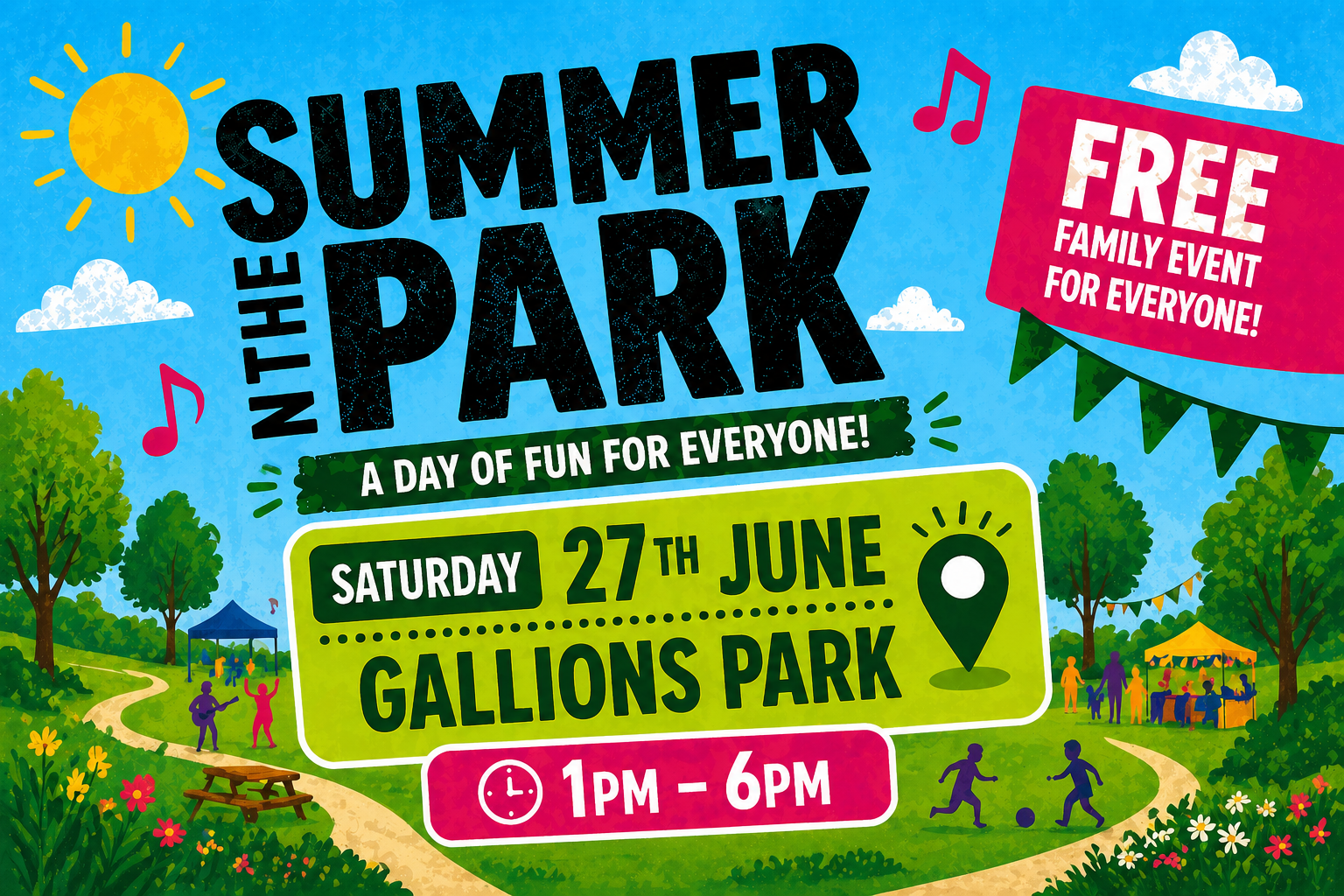 Gallions Park: Summer in the Park