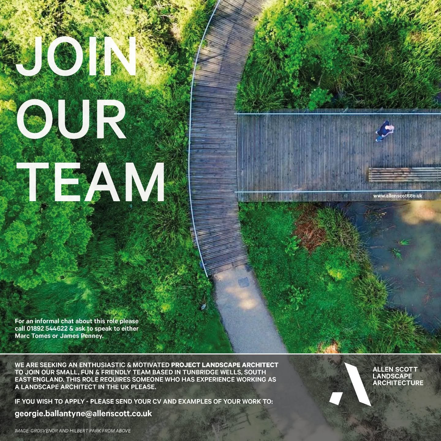 We're Hiring! 🌱 

Are you a Landscape Architect looking to work on diverse, exciting, landscape-led projects? 

Want to be part of a collaborative and growing team that values creativity, design, and making a difference? 

We'd love to hear from you