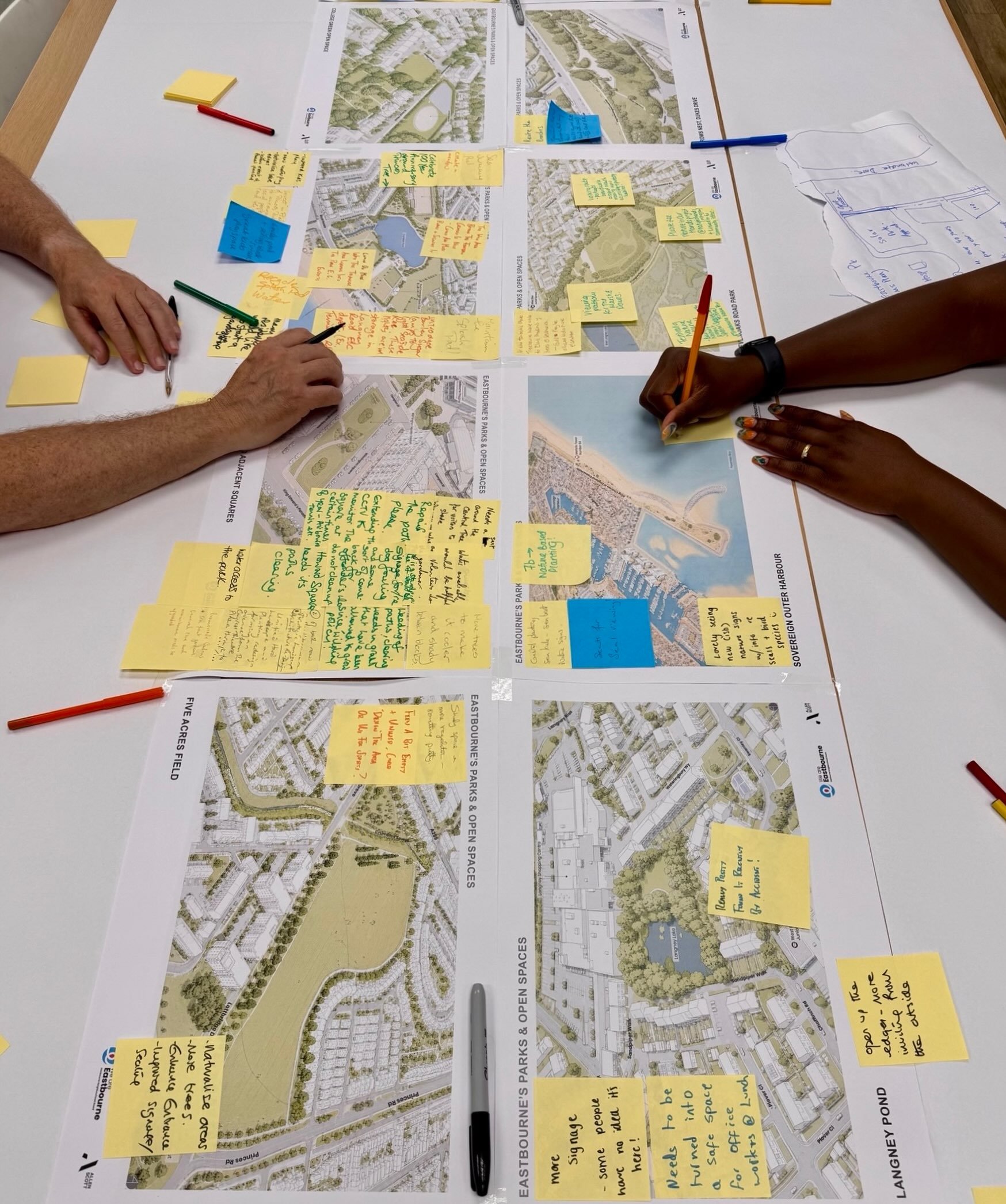 Yesterday we had the pleasure of meeting members of the Eastbourne community to hear their thoughts on the town&rsquo;s parks and open spaces.

The session was the first stakeholder drop-in event held as part of our commission to support the Eastbour