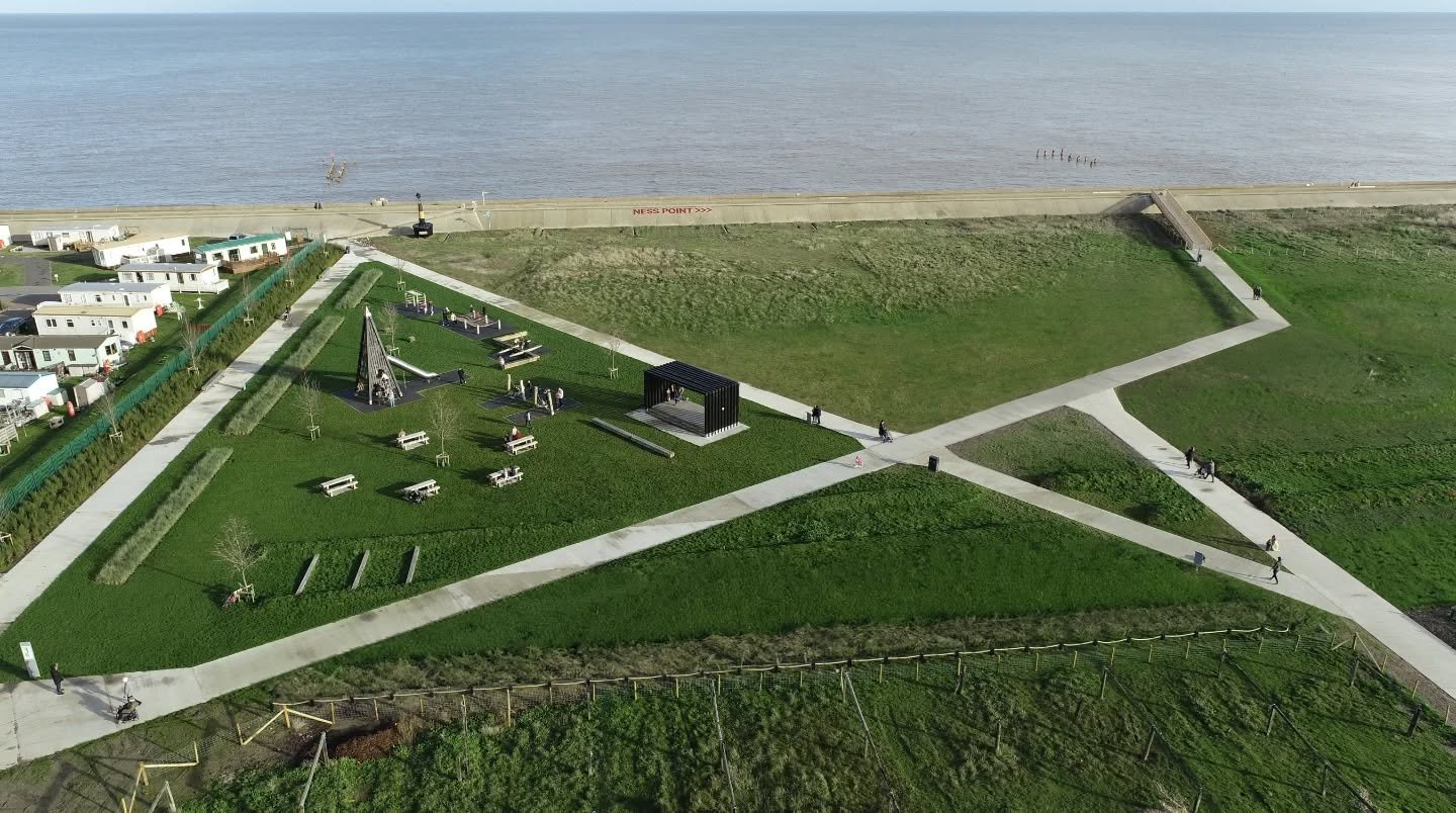 Many of our projects follow a full journey, from early concept 💡 through to completion 👷🏽
 
An example of this is our involvement with the development of Ness Park in Lowestoft, where we undertook a site appraisal and early strategic work, helpi