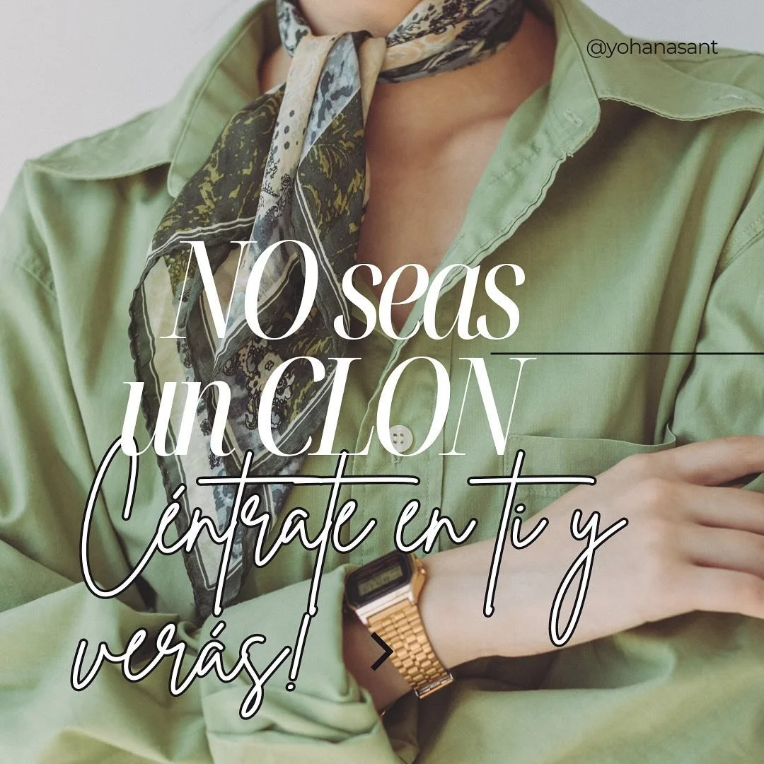 ⚠️ Empezar a trabajar tu imagen o pretender que &eacute;sta se vea m&aacute;s fresca o actualizada no pasa por comprarte los modelitos 👚de turno que se ven en redes.

🤔 Quiz&aacute;s s&iacute; lleves puesta la &uacute;ltima prenda que ha revolucion