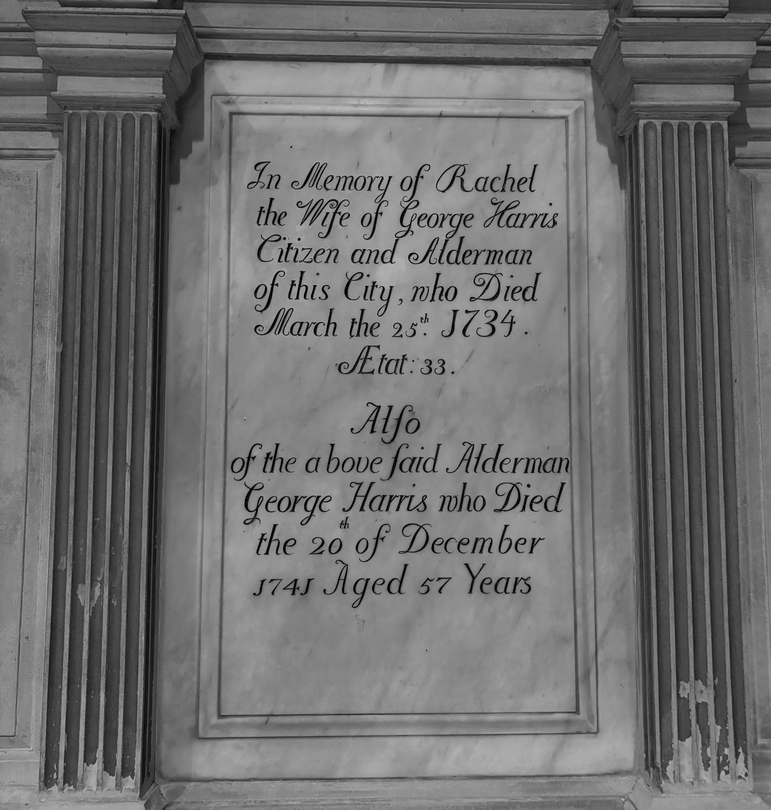 A life short lived, but the stone persists. To tell the tale of Rachel. 
