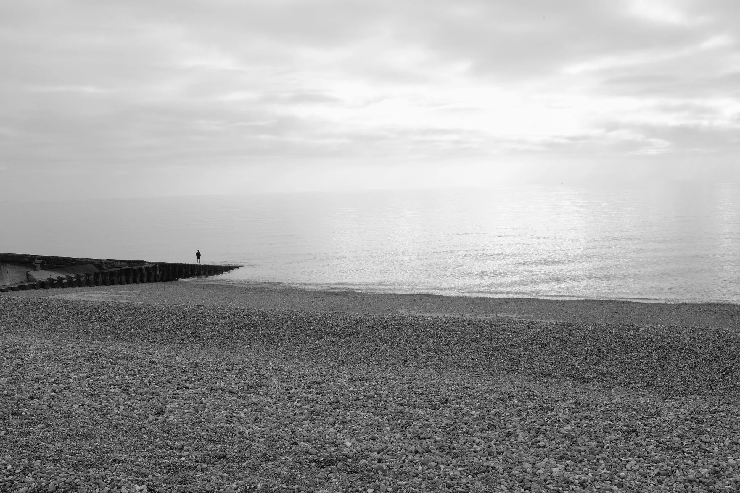 To stand and feel the sky, to feel the wind and taste the sea.  