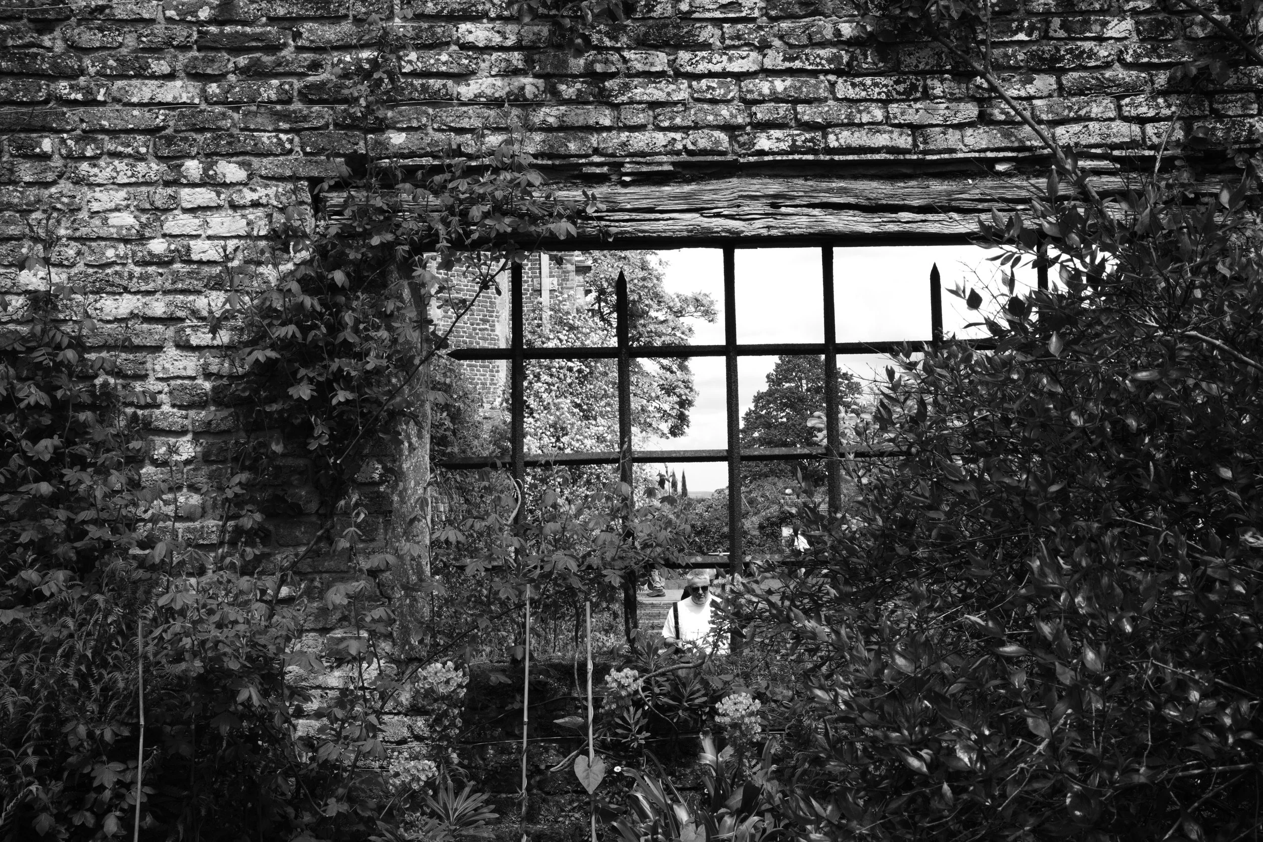 The broken mirrors view, to look but not to see.