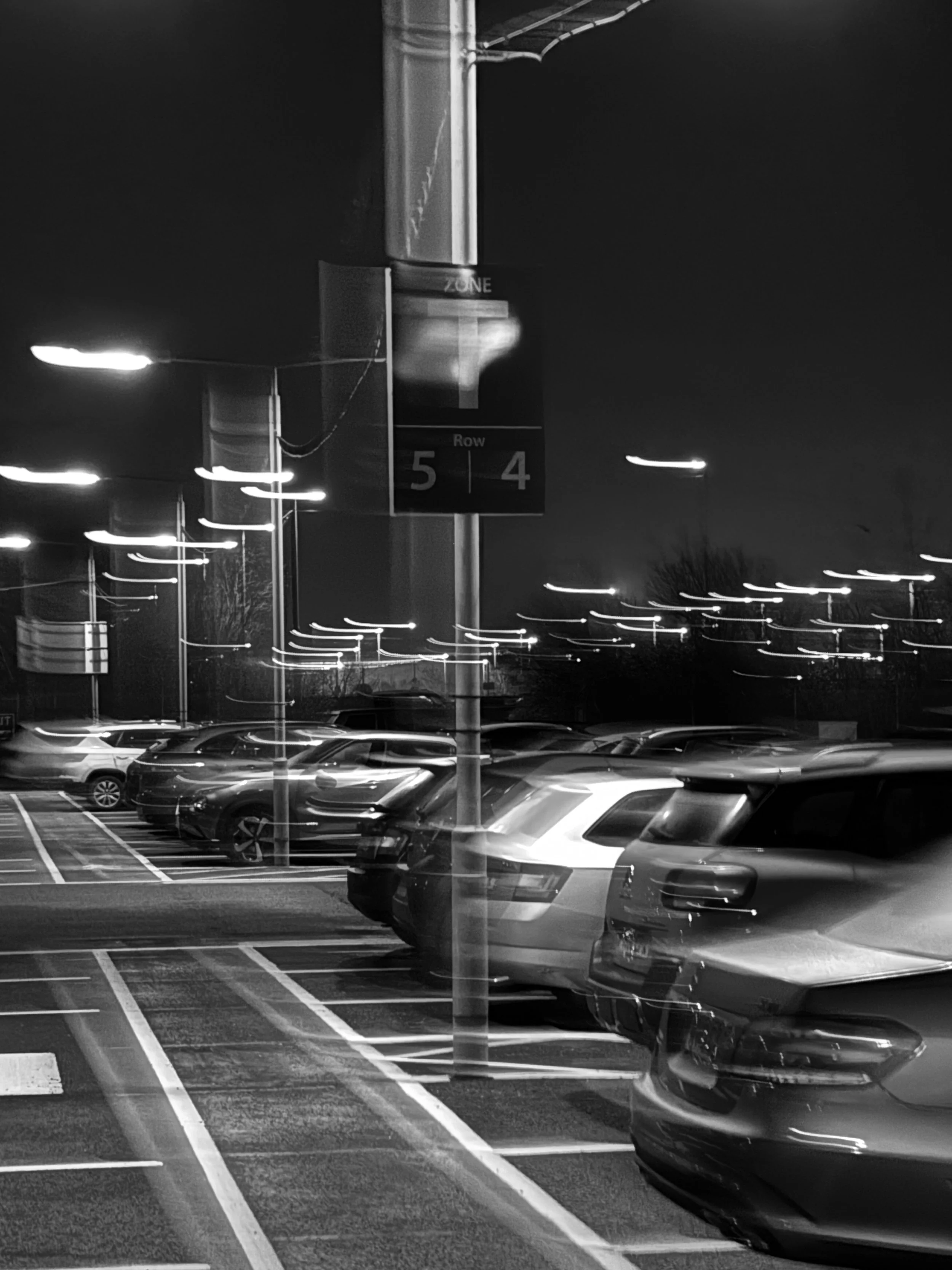 They wait, engines quiet, posied to fire and journey on. The metal beasts that carry us to destinations new. 