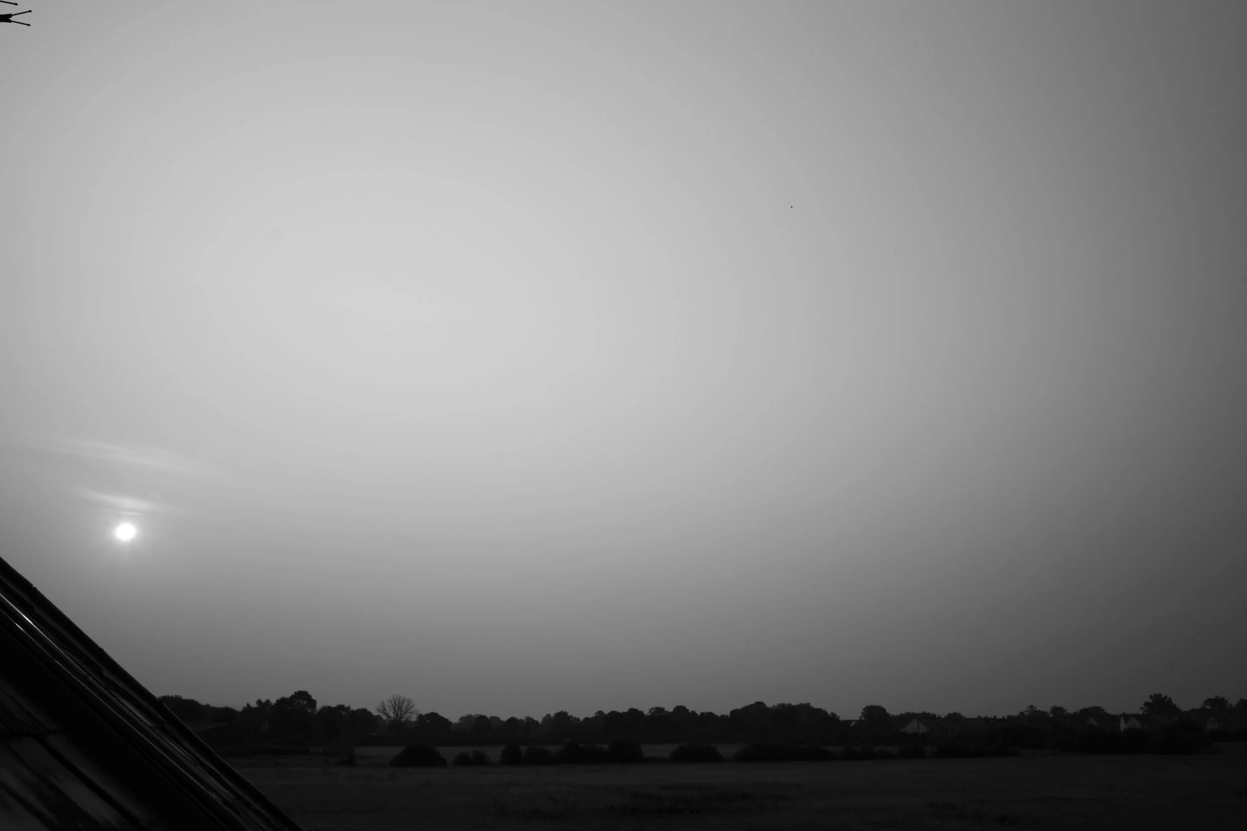 Sunrise, the grey mist of memory slowly fades into daylights reveal.