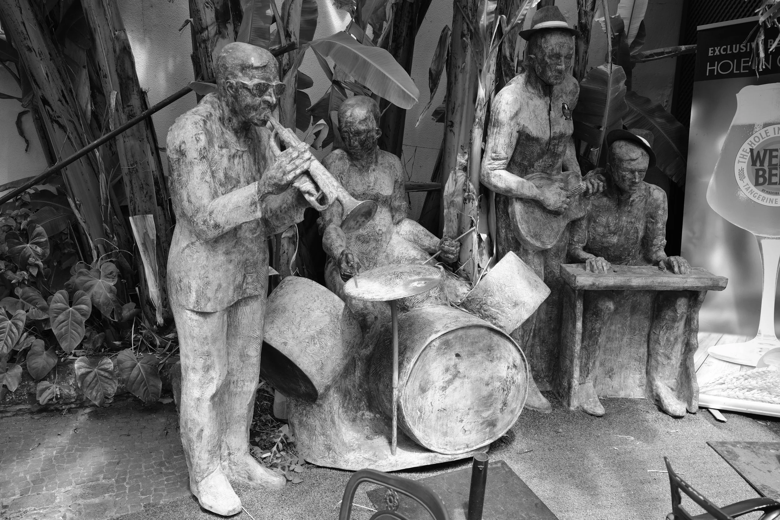 Their silent music plays,  an audience of ghosts fill empty seats that echo from a distant time.