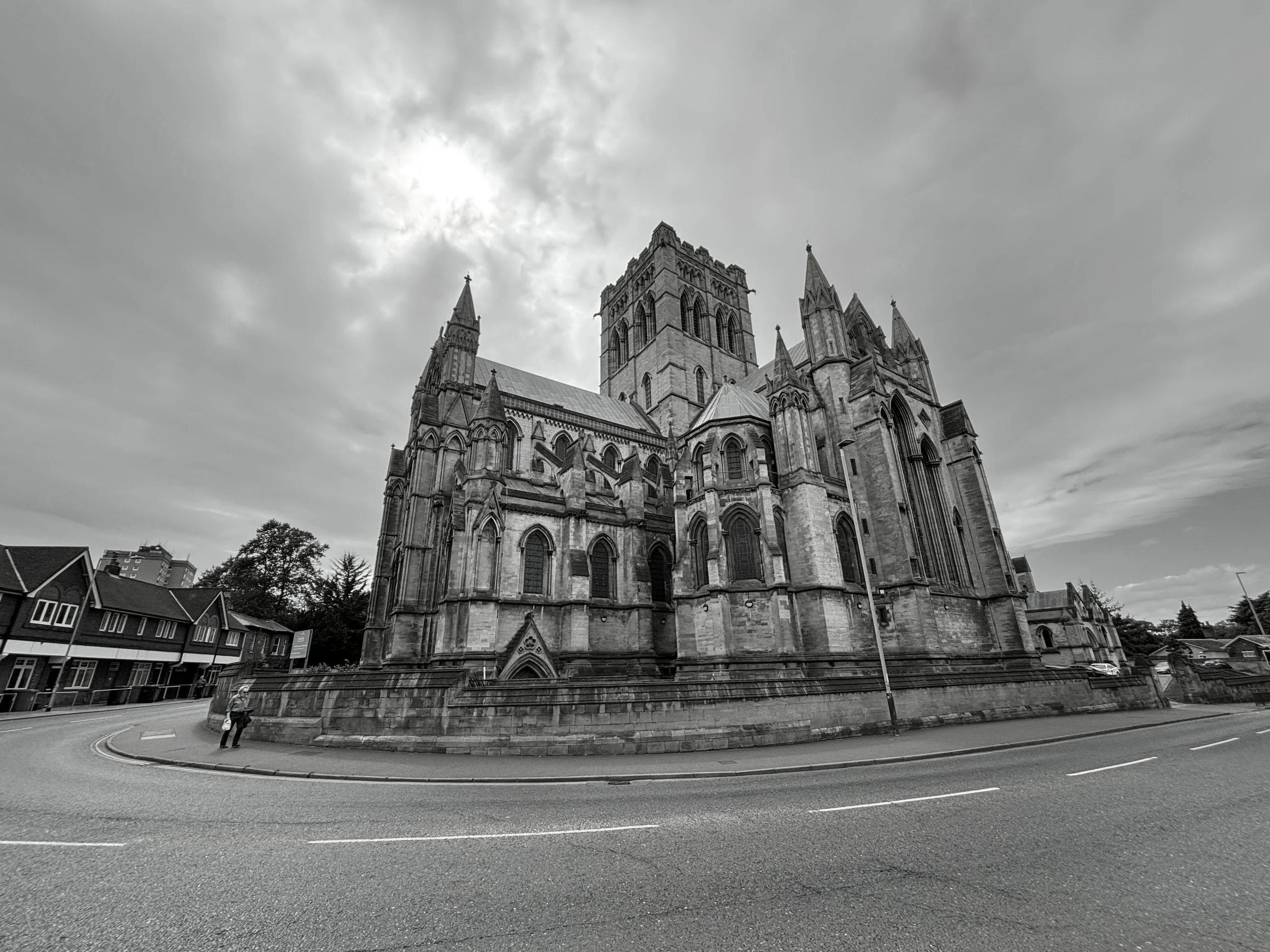 Stones of old, they sit. Proud and skyward search. The quiet stand against the marching hoards, without the passing glance of weary eyes.