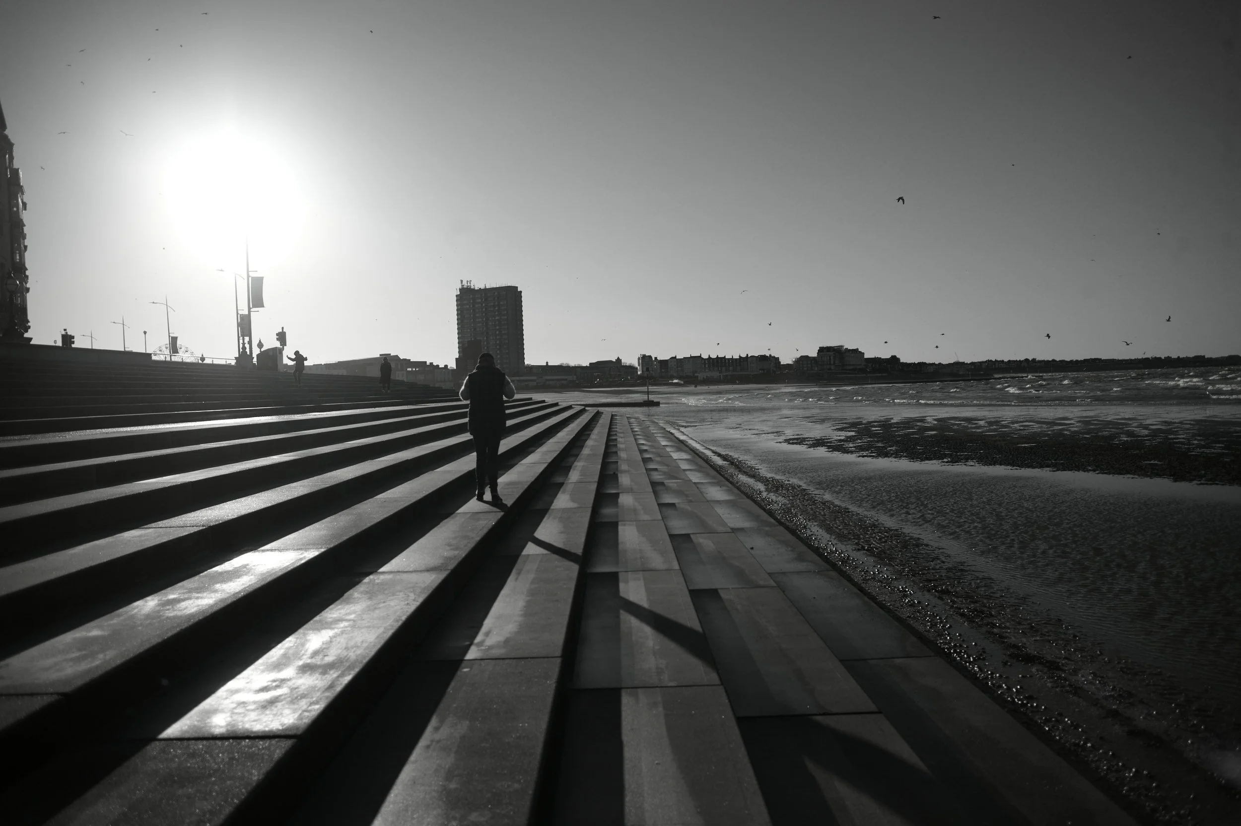 To climb the steps, to breath the chill. To be alive.

Margate, Kent, uk
Leica M9, 28mm