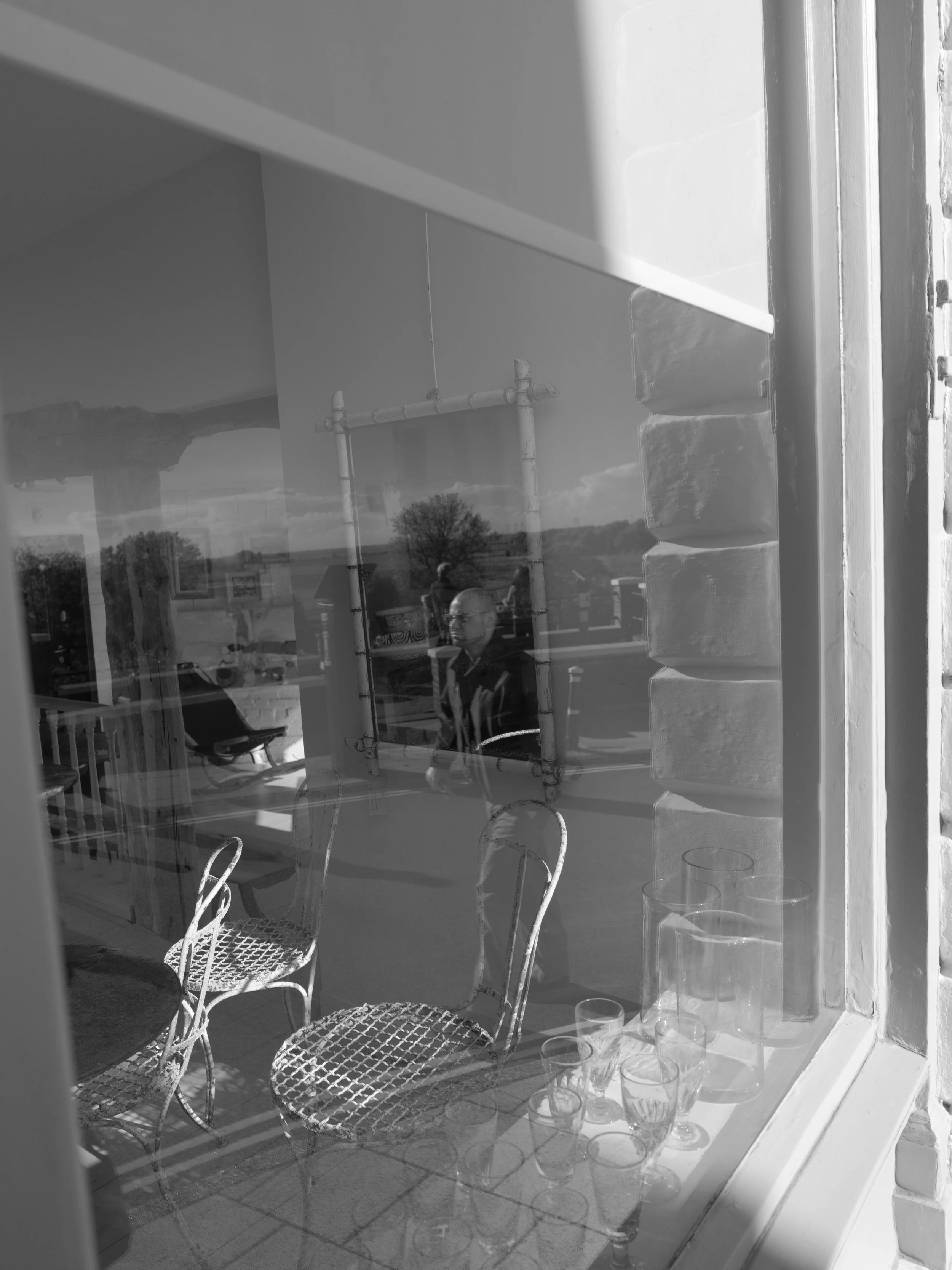 Reflections of a life well led, to look like Alice and see another world.