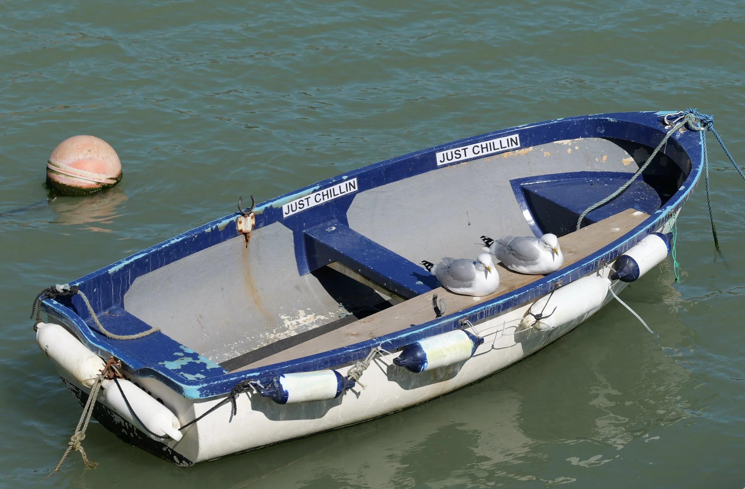 A gentle breeze that bobs upon the water, the breath recounts the tales of chips escaped.