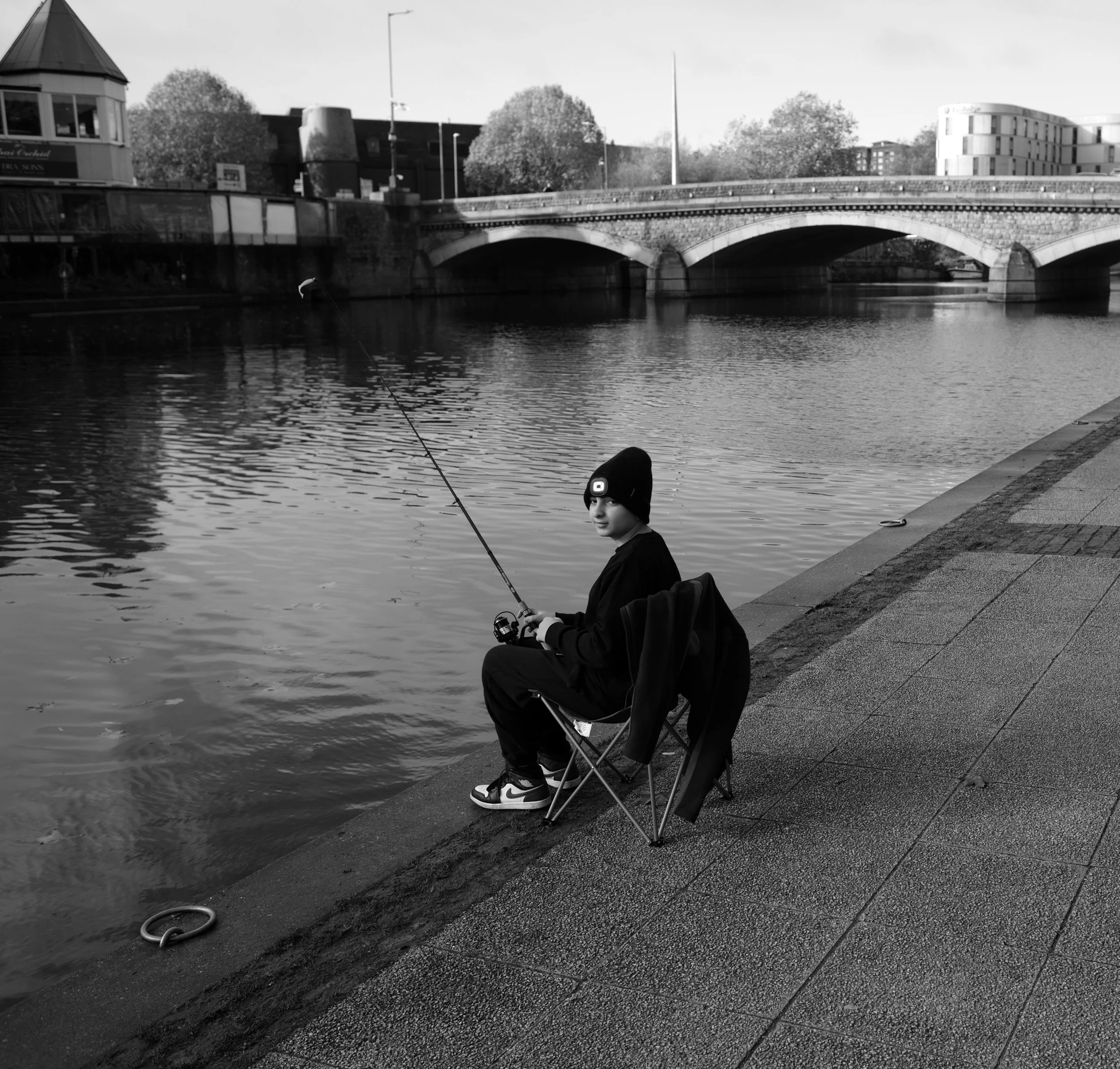 The quiet, fishing through the memories forgot. To be at peace and know. 