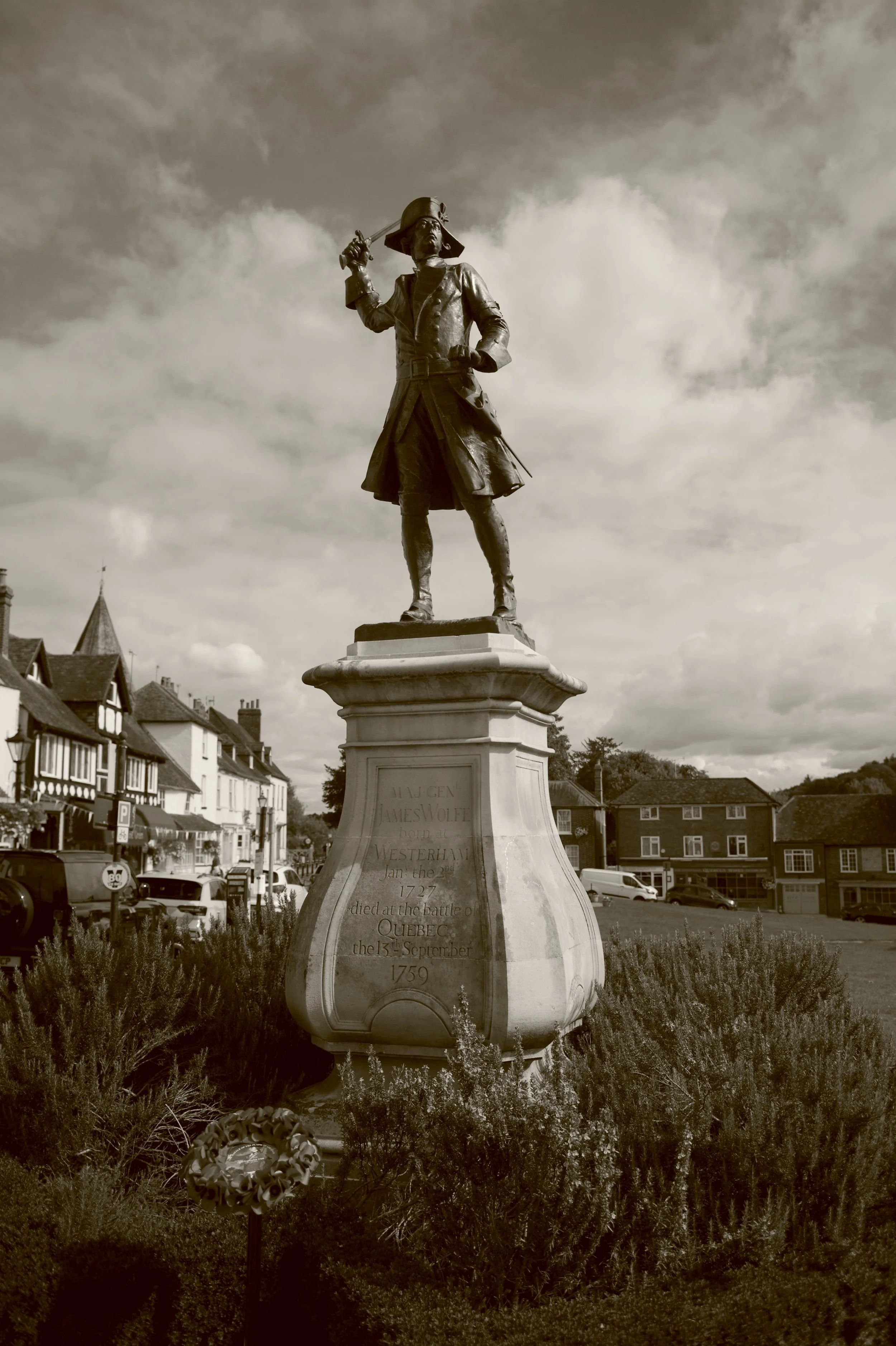 Oistreham, WInston's ghost still walks, the memory of histories battle.