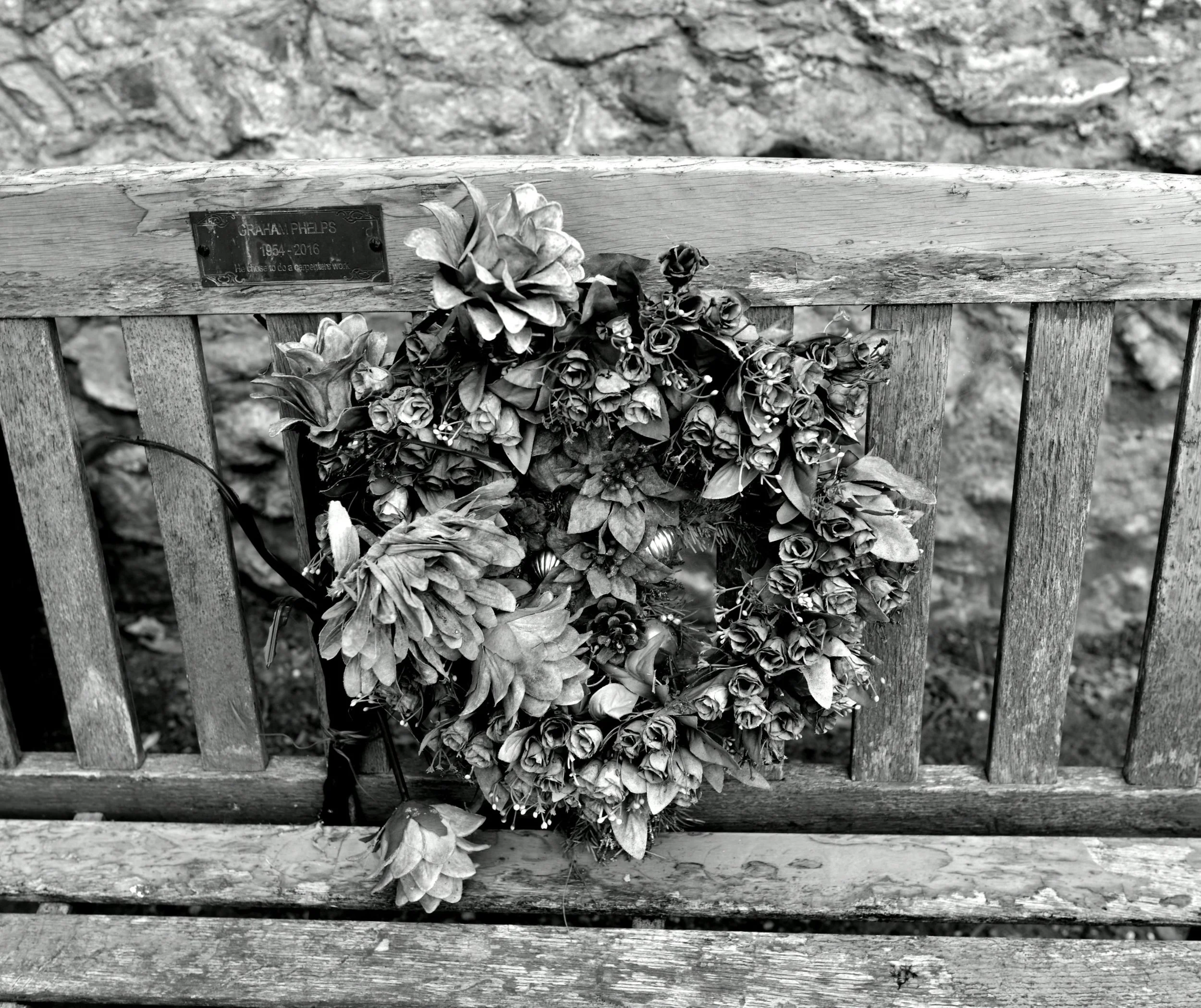 They sit in lonely tribute, a life remembered.  Like sand upon the wind, we drift in time.