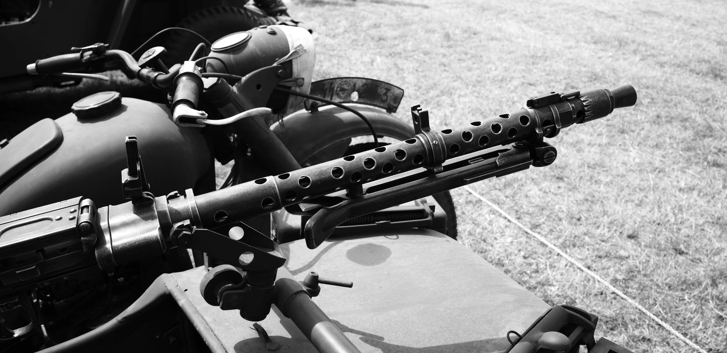 To fight for freedoms cause, machines of fire, the heat remains. To face a pointed gun and smile.