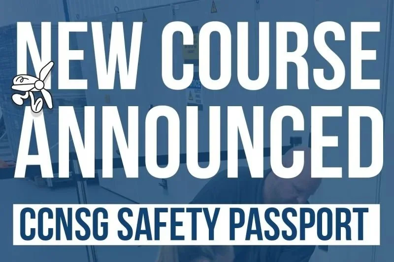 The Wind Academy now offer CCNSG Safety passports
