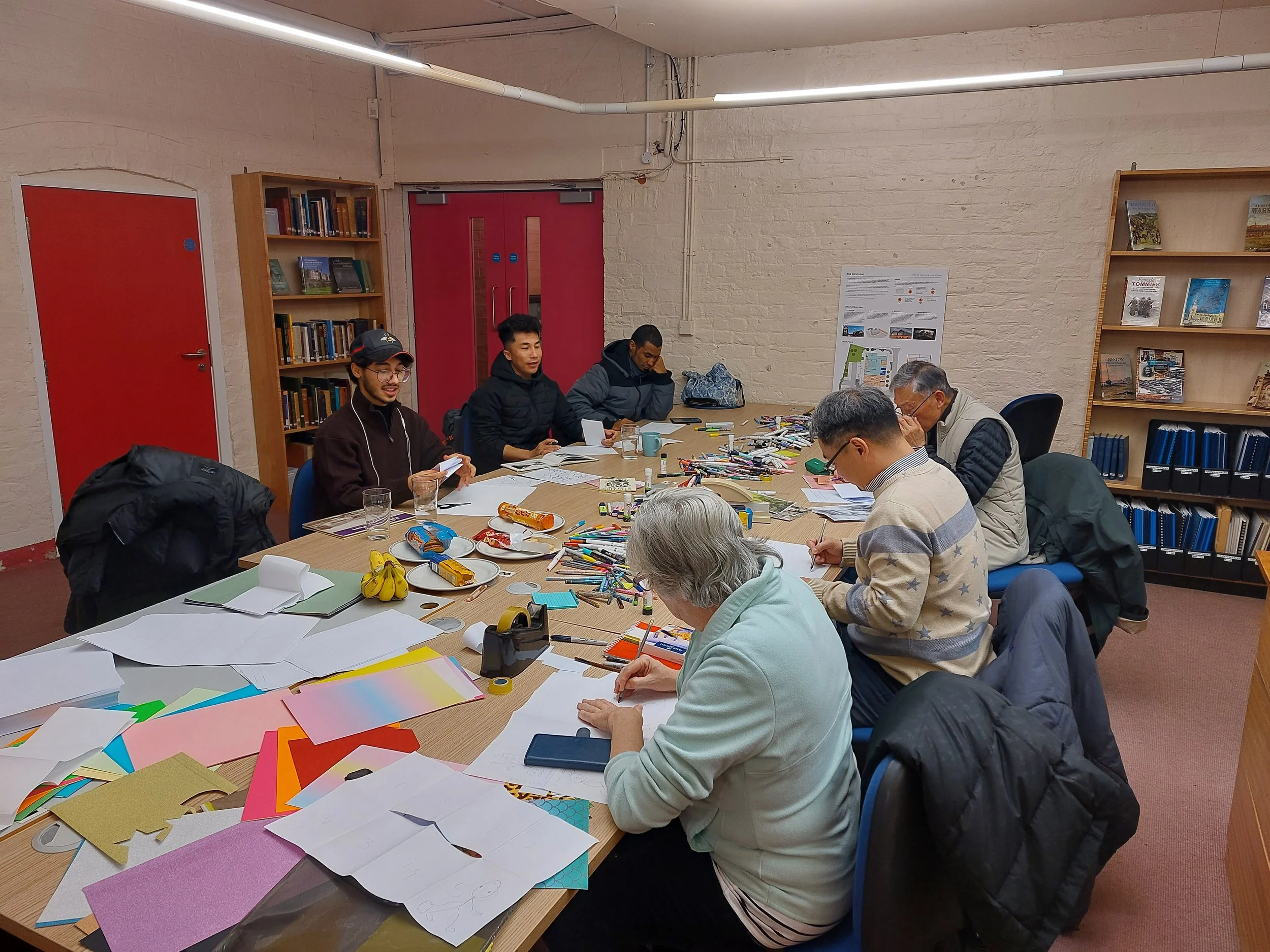 Archives in Action - Journeying to Cheshire: Scenes from a Zine workshop