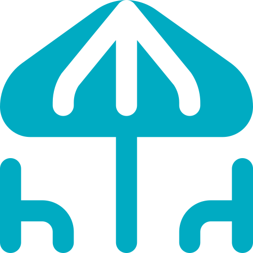 Terrasse extérieur aux Ateliers Diderot