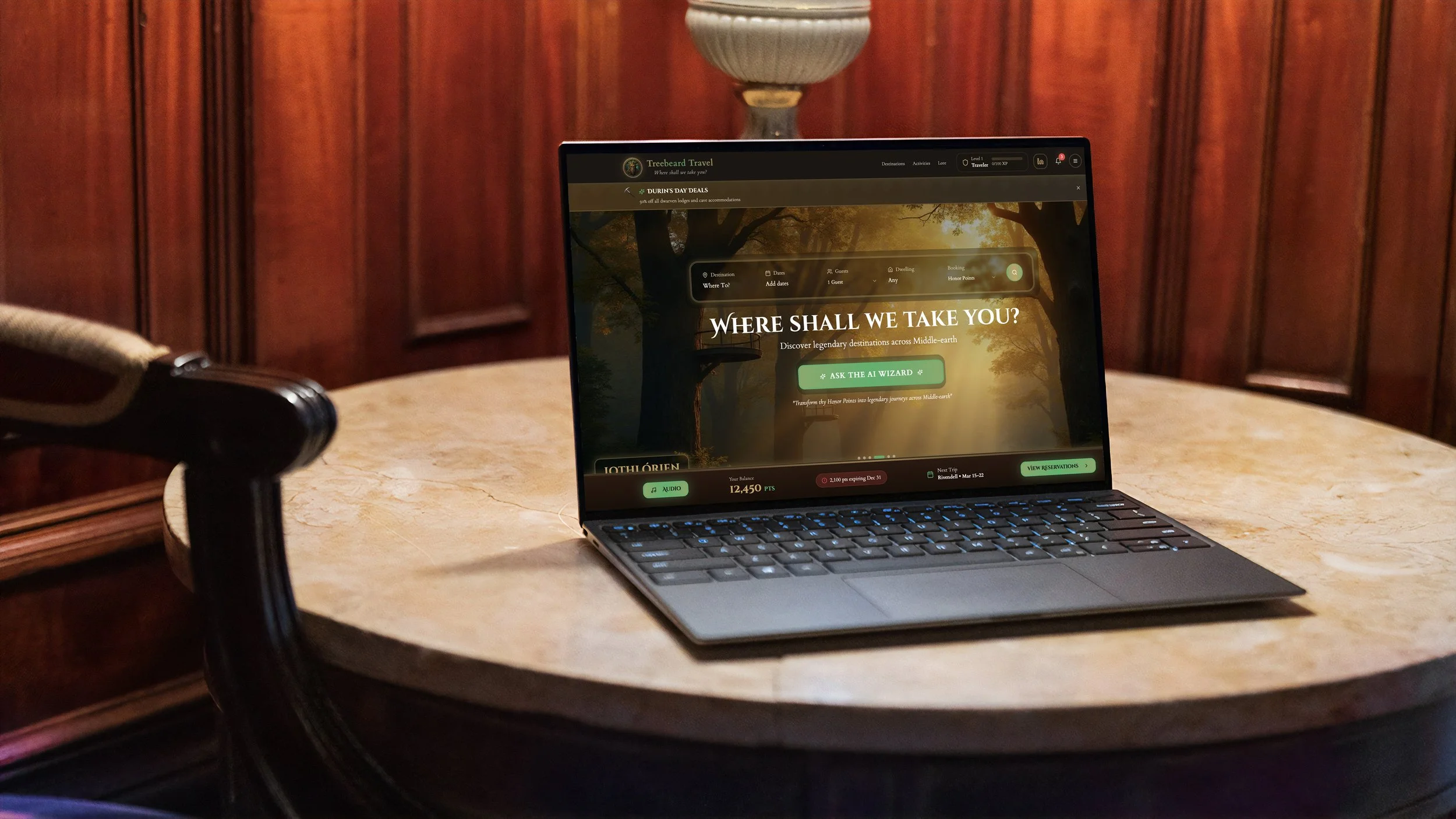 landing page - testing sticky headers/footers