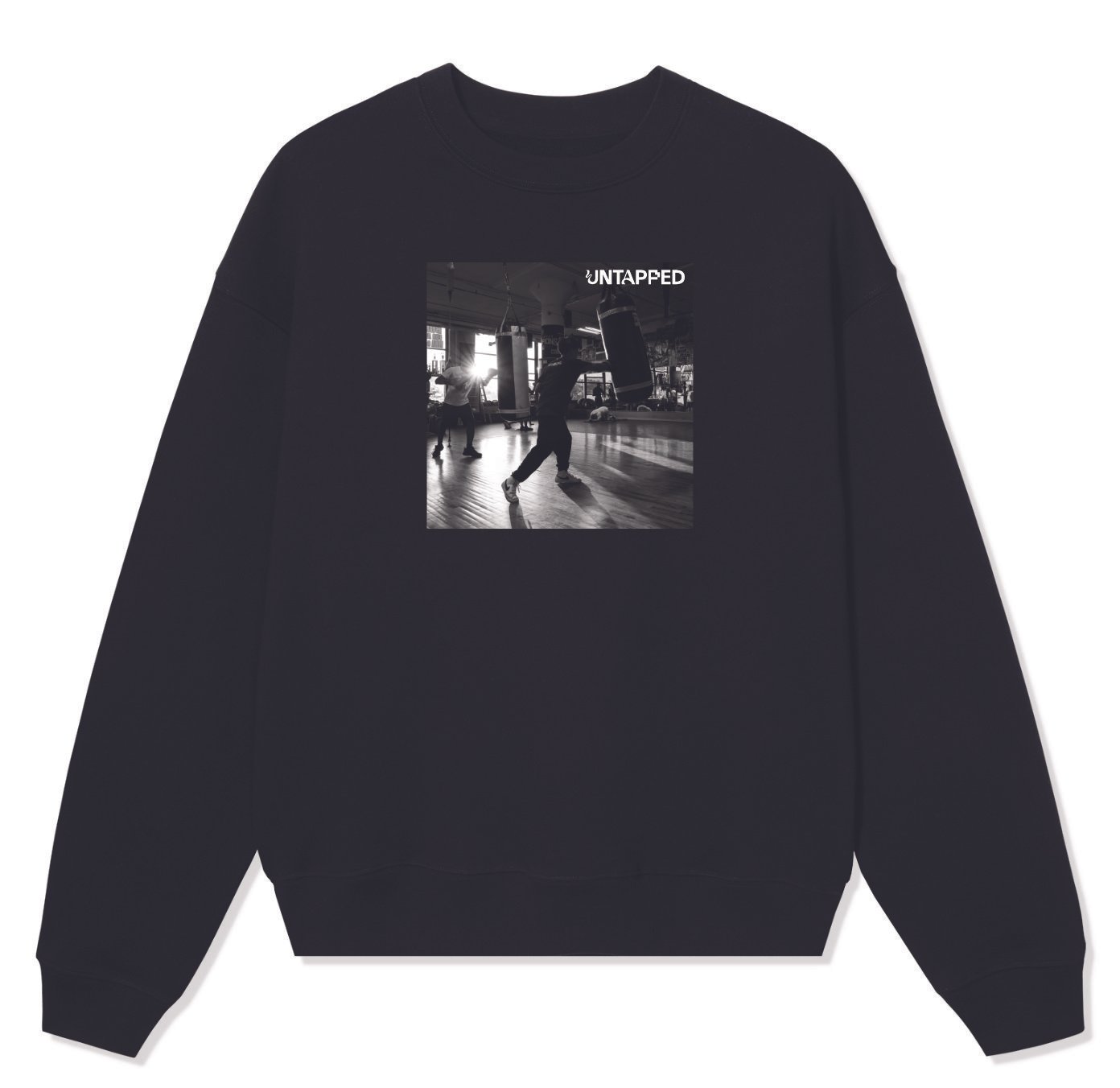 Untapped Boxing Crewneck Black