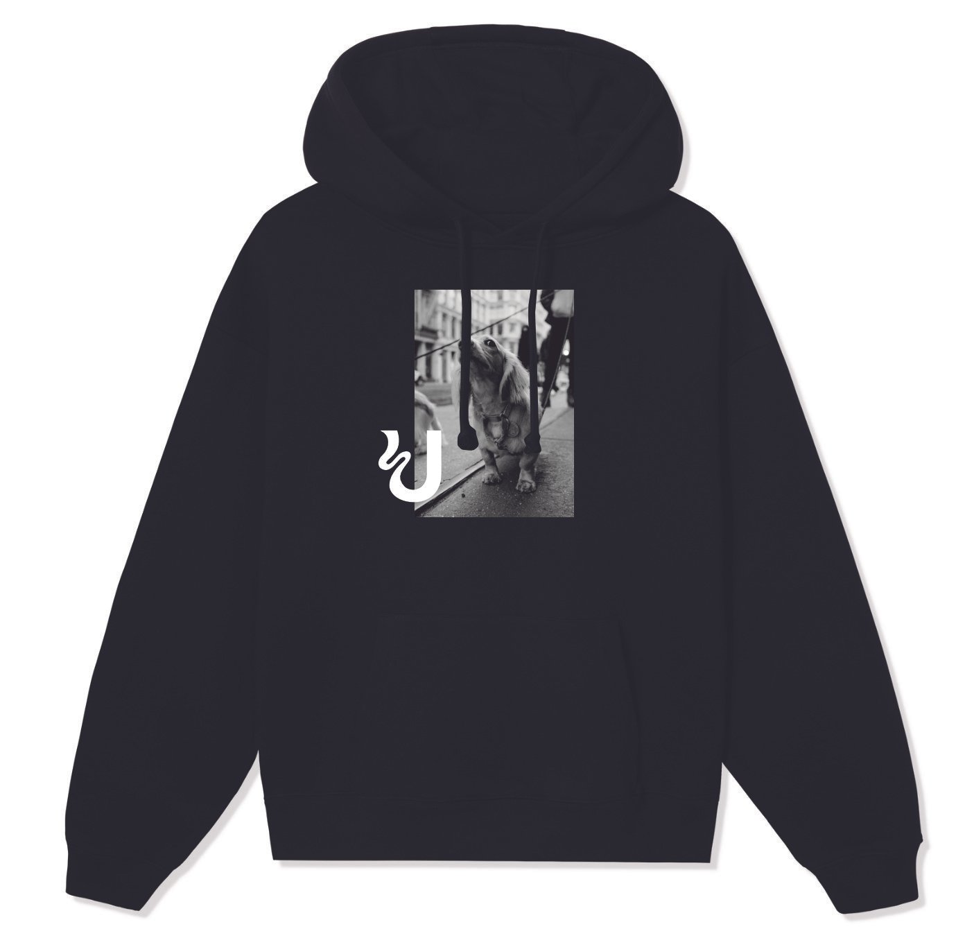 Untapped Dog Hoodie Black