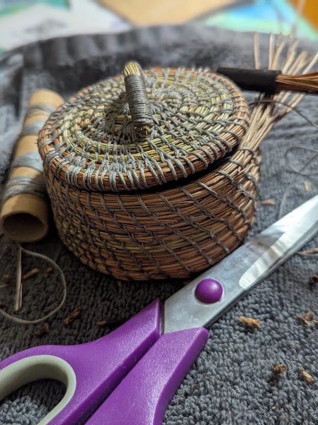 Pine Needle Baskets Class