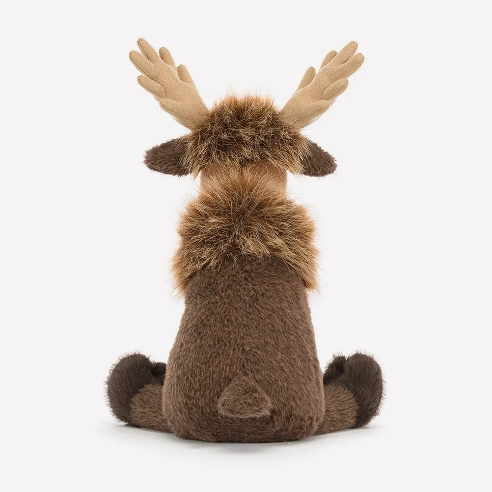 Birchly Moose by Jellycat, Back View.