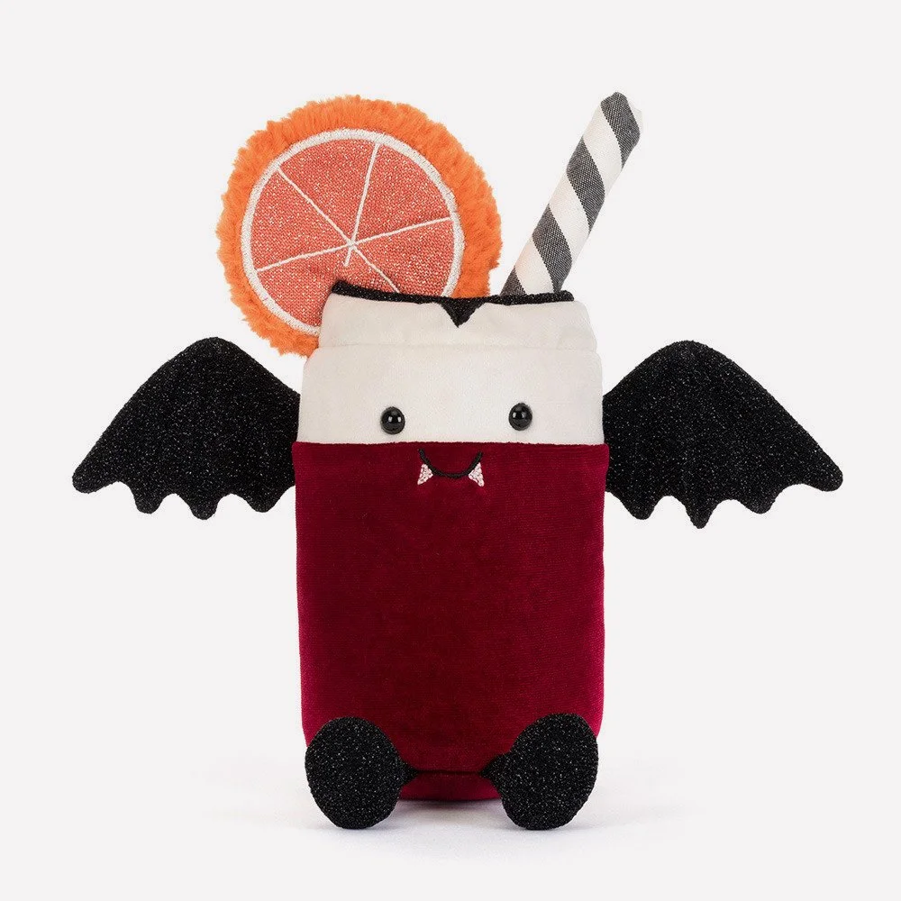 Amuseables Vampop Drink by Jellycat, Front View.