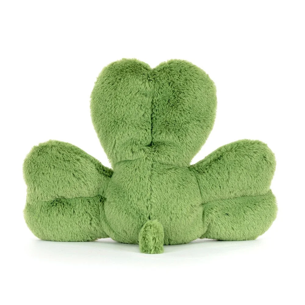 Amuseables Siofra Shamrock by Jellycat, Back View.