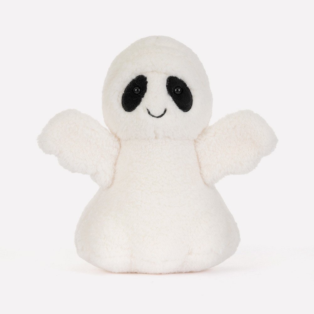 Ghost Bob by Jellycat, Front View.