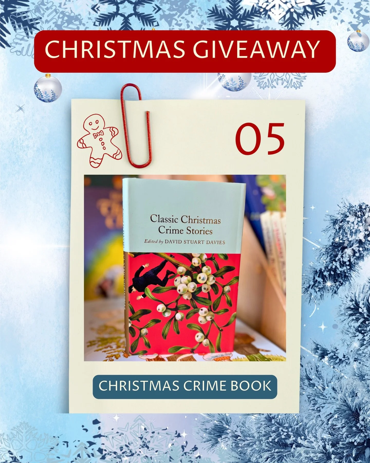 ​​✨ Attico&rsquo;s Countdown to Christmas &ndash; on December 11th! ✨

Today you could win a copy of &lsquo;Classic Christmas Crime Stories&rsquo; &ndash; the perfect companion for cosy evenings, with a touch of festive mystery 🔍📚

To Enter:
✨ Like