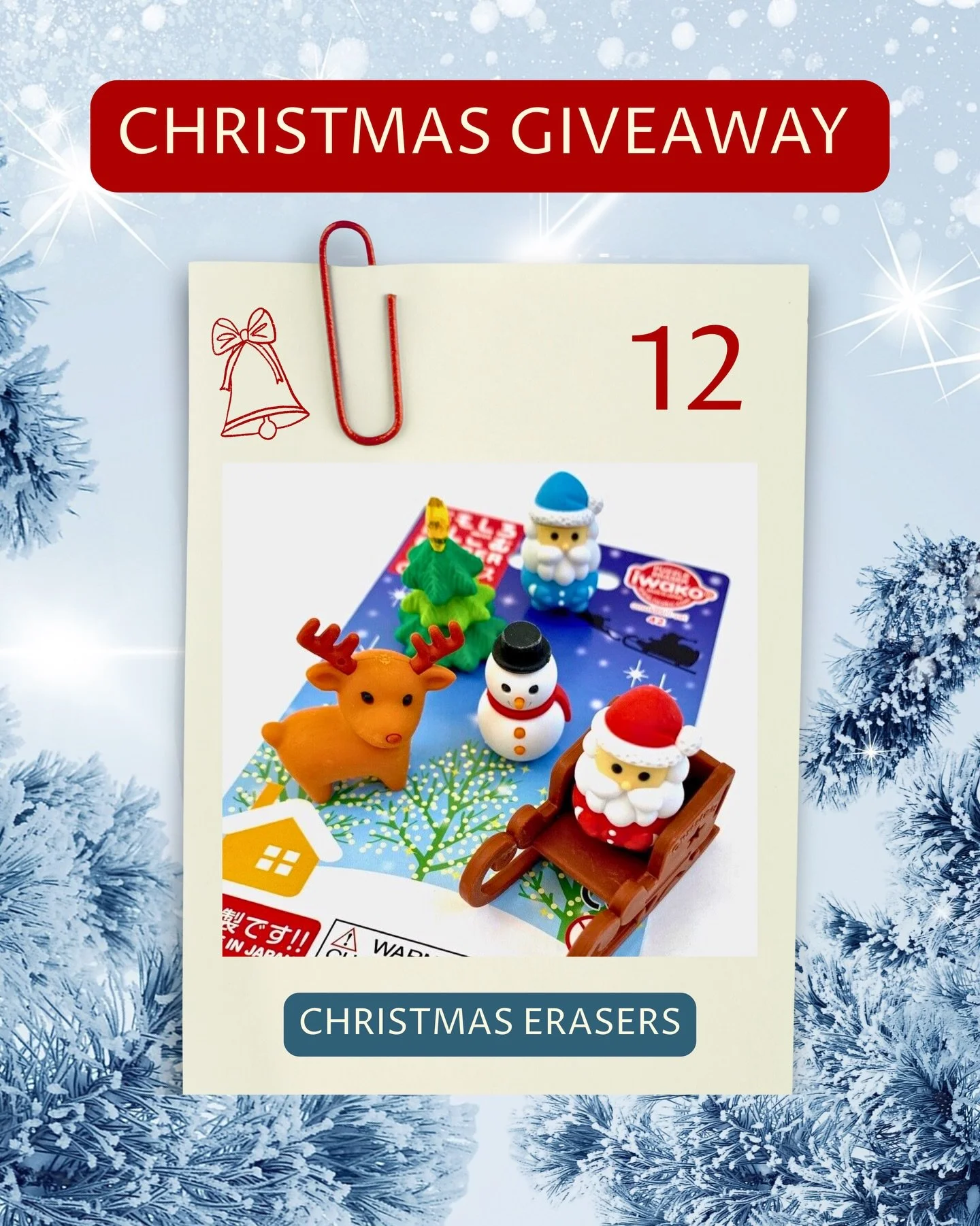 ✨ Attico&rsquo;s Countdown to Christmas &ndash; on December 23rd ✨

Today, we&rsquo;re giving away a pack of Christmas erasers - a festive treat perfect for stockings, desks, or a little December joy 🎄✏️✨

To Enter:

✨ Like this post
✨ Comment your 