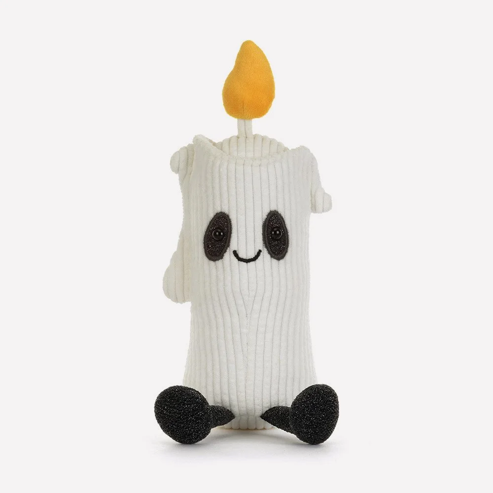 Amuseables Flickerty Candle by Jellycat, Front View.