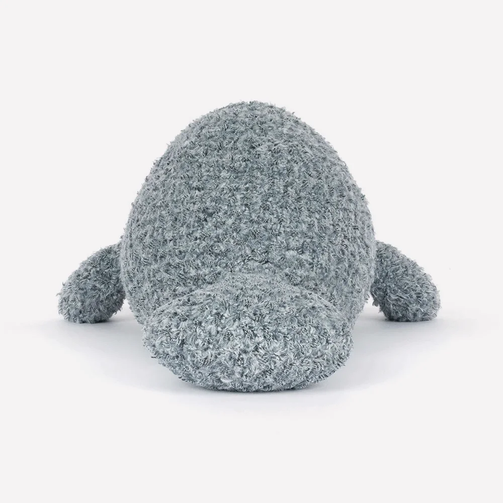 Maffles Manatee by Jellycat, Back View.