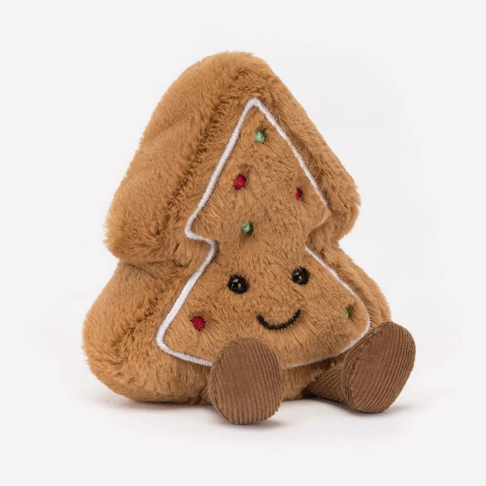 Amuseables Tree Cookie by Jellycat, Front View.
