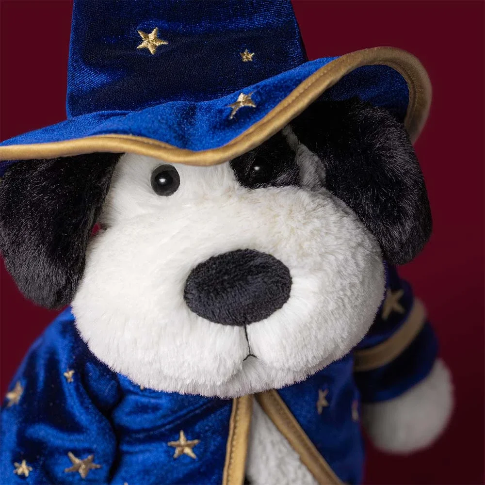 Rufferty Puppy 'Wizard' by Jellycat, Detail View.