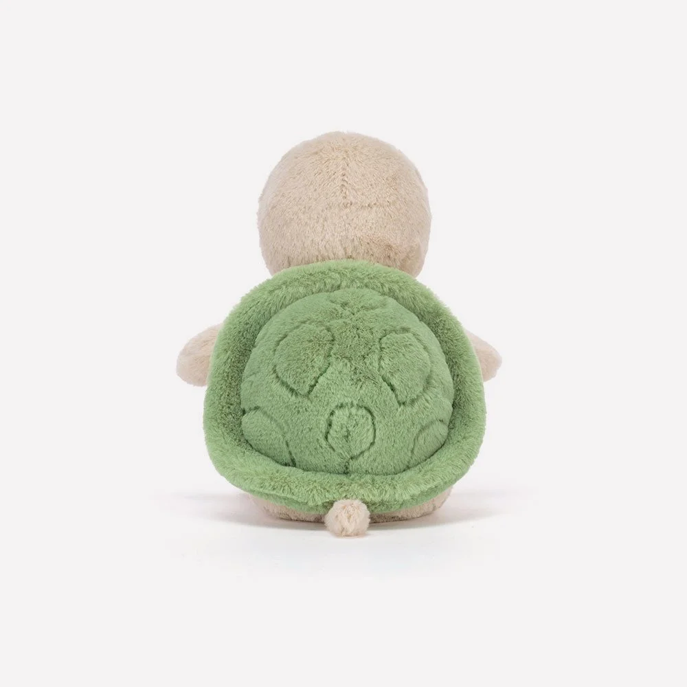 Thimble Turtle by Jellycat, Back View.