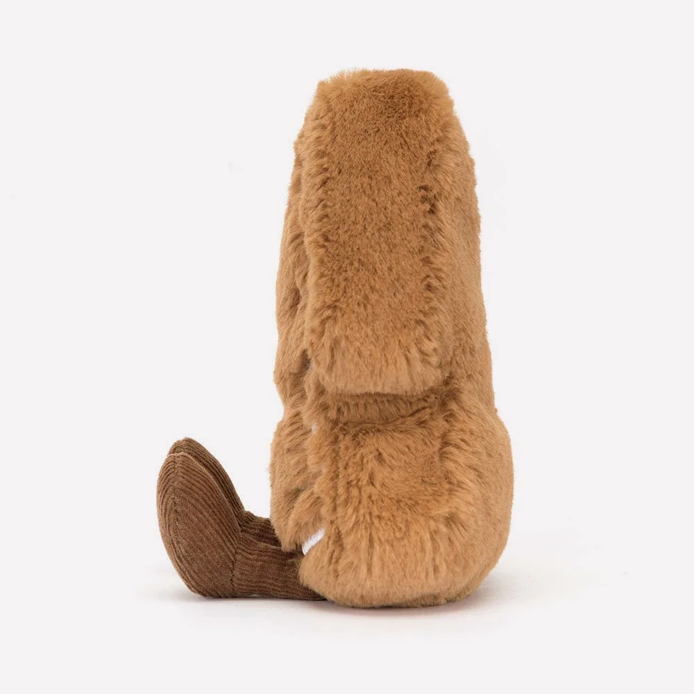 Amuseables Tree Cookie by Jellycat, Side View.