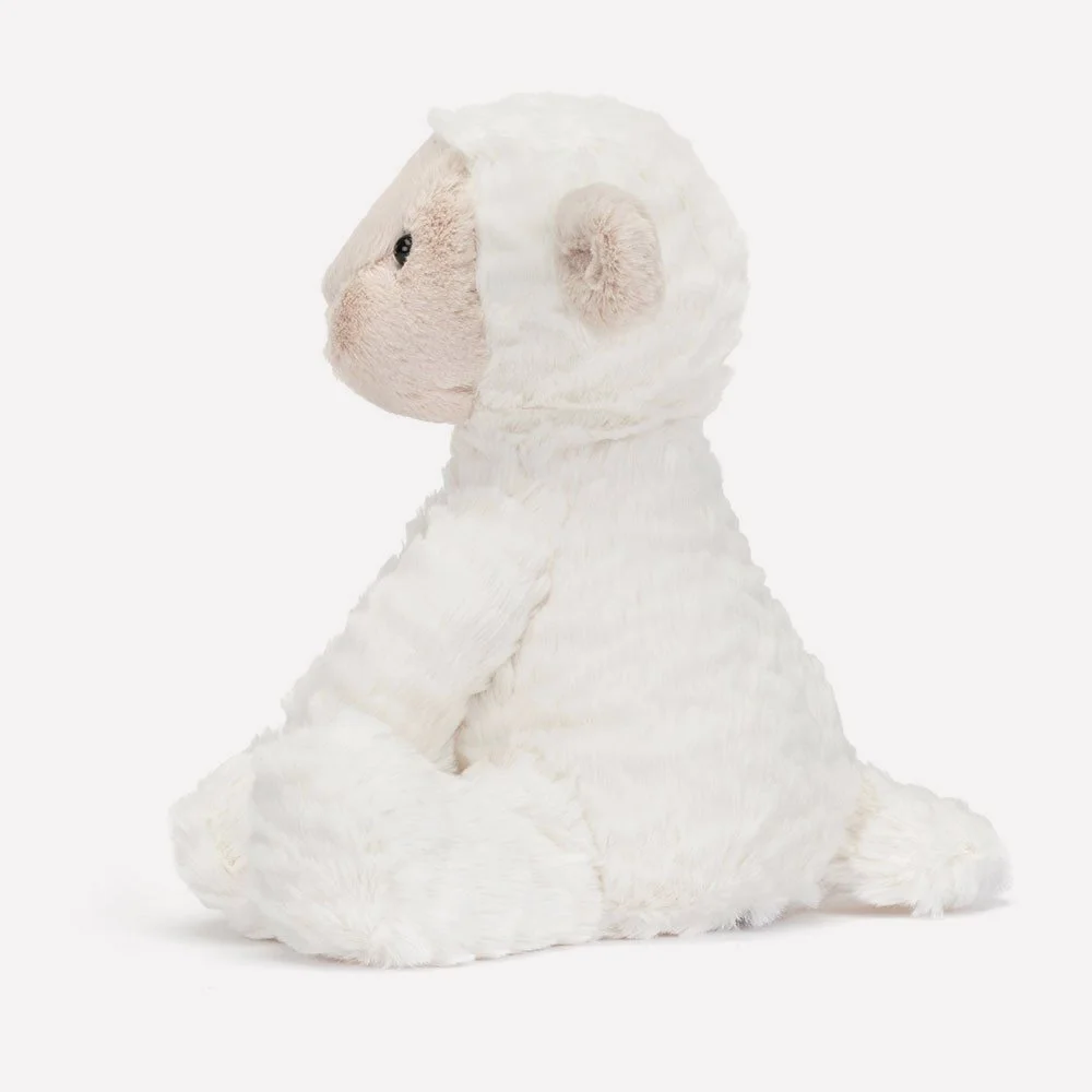 Fuddlewuddle Lamb by Jellycat, Side View.