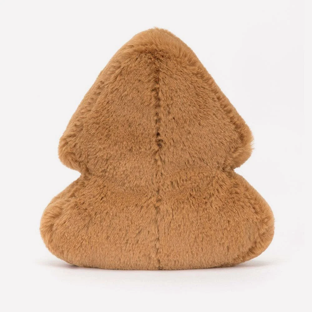 Amuseables Tree Cookie by Jellycat, Back View.