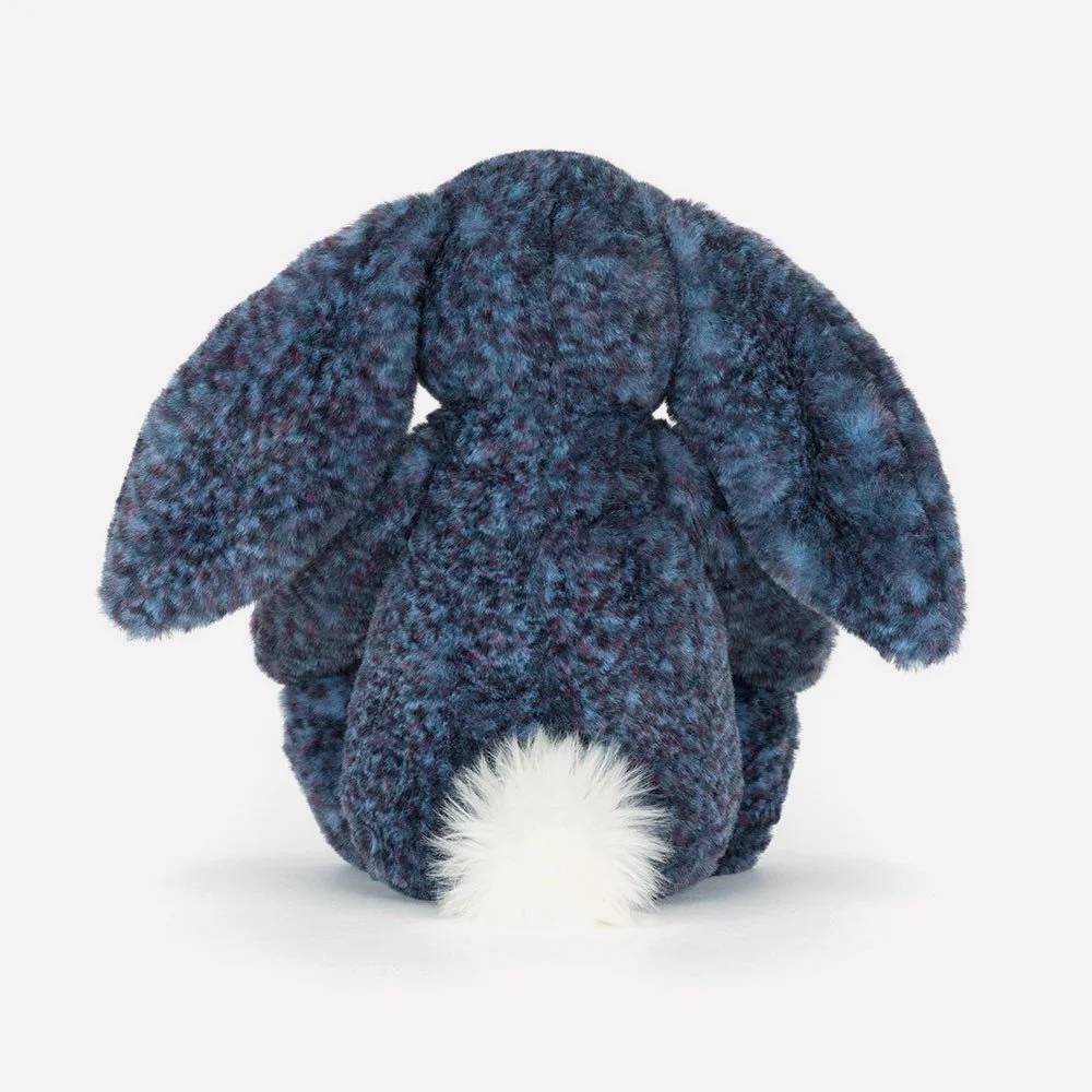 Hopscone Luxe Bunny by Jellycat, Back View.